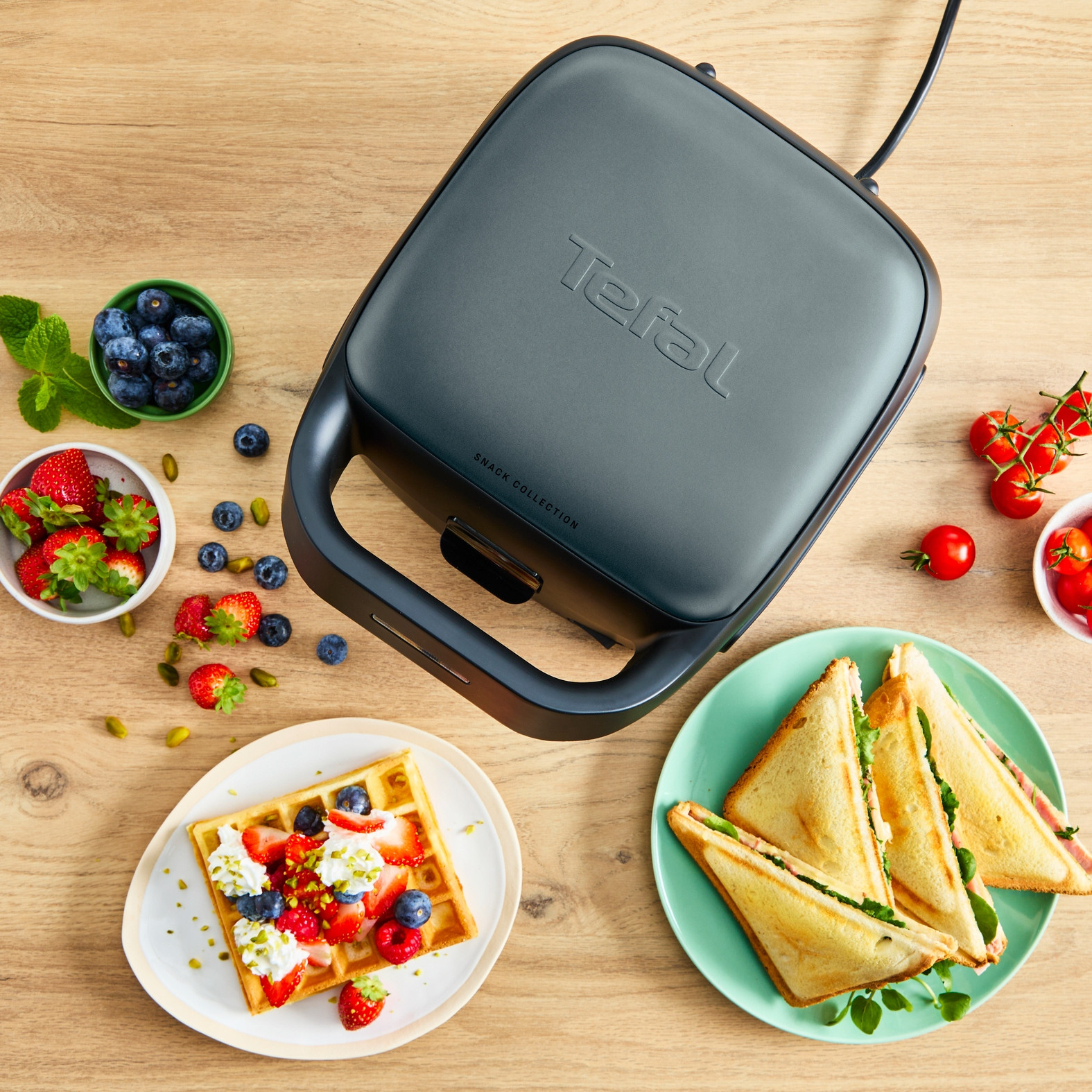 Toster do kanapek Tefal SW862BF0 – Idealny do szybkich przekąsek