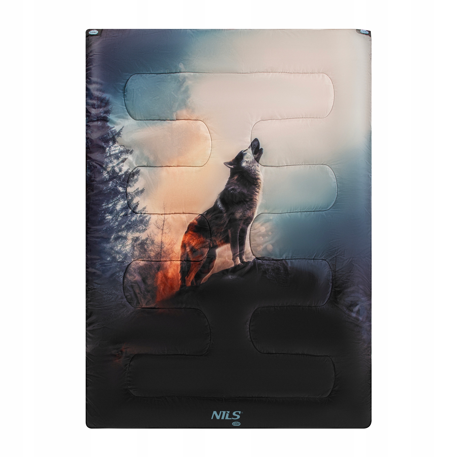 NC3601 Śpiwór 3W1 Dwuosobowy Wolf Nils Camp – Idealny towarzysz na biwaki