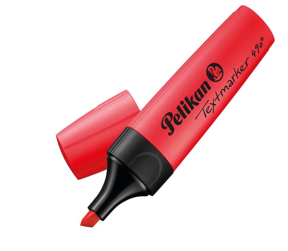 Zakreślacz Pelikan Textmarker 490 – Zestaw 12 kolorów z podstawką