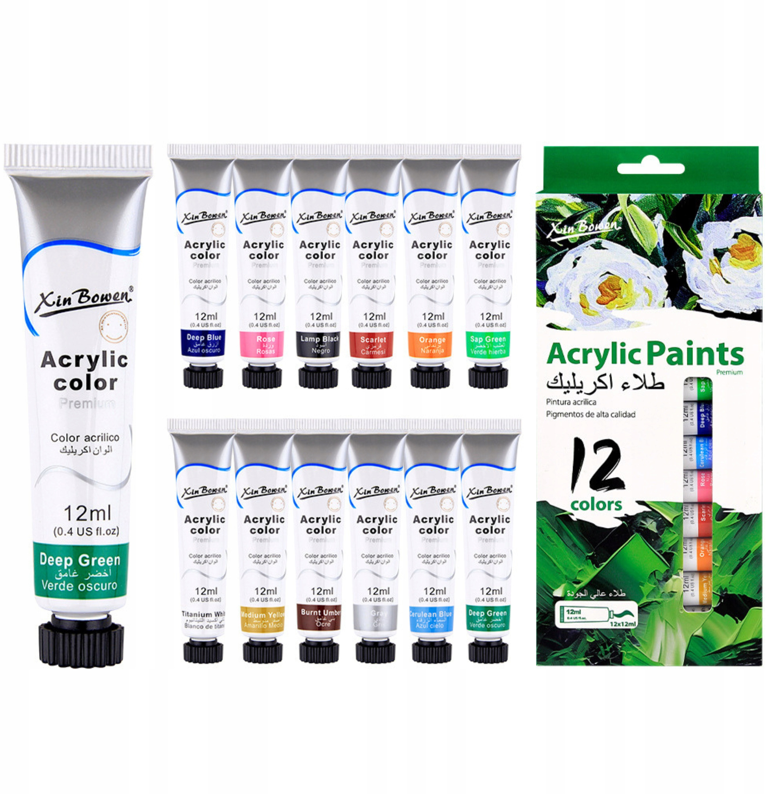 Wysoka jakość pigmentów – Intensywne i trwałe kolory