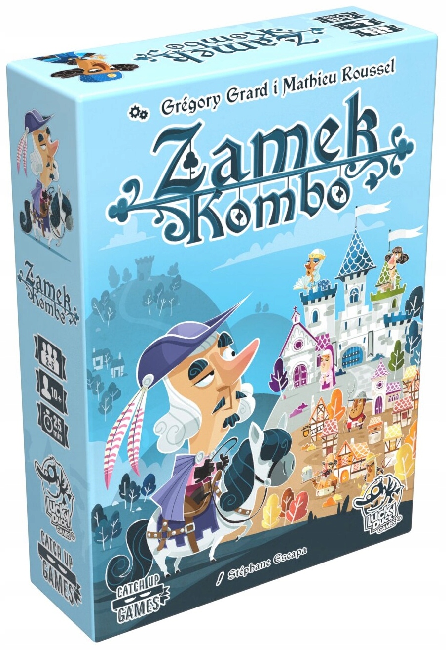 Zamek Kombo (Castle Combo) – Ekscytująca gra planszowa dla całej rodziny