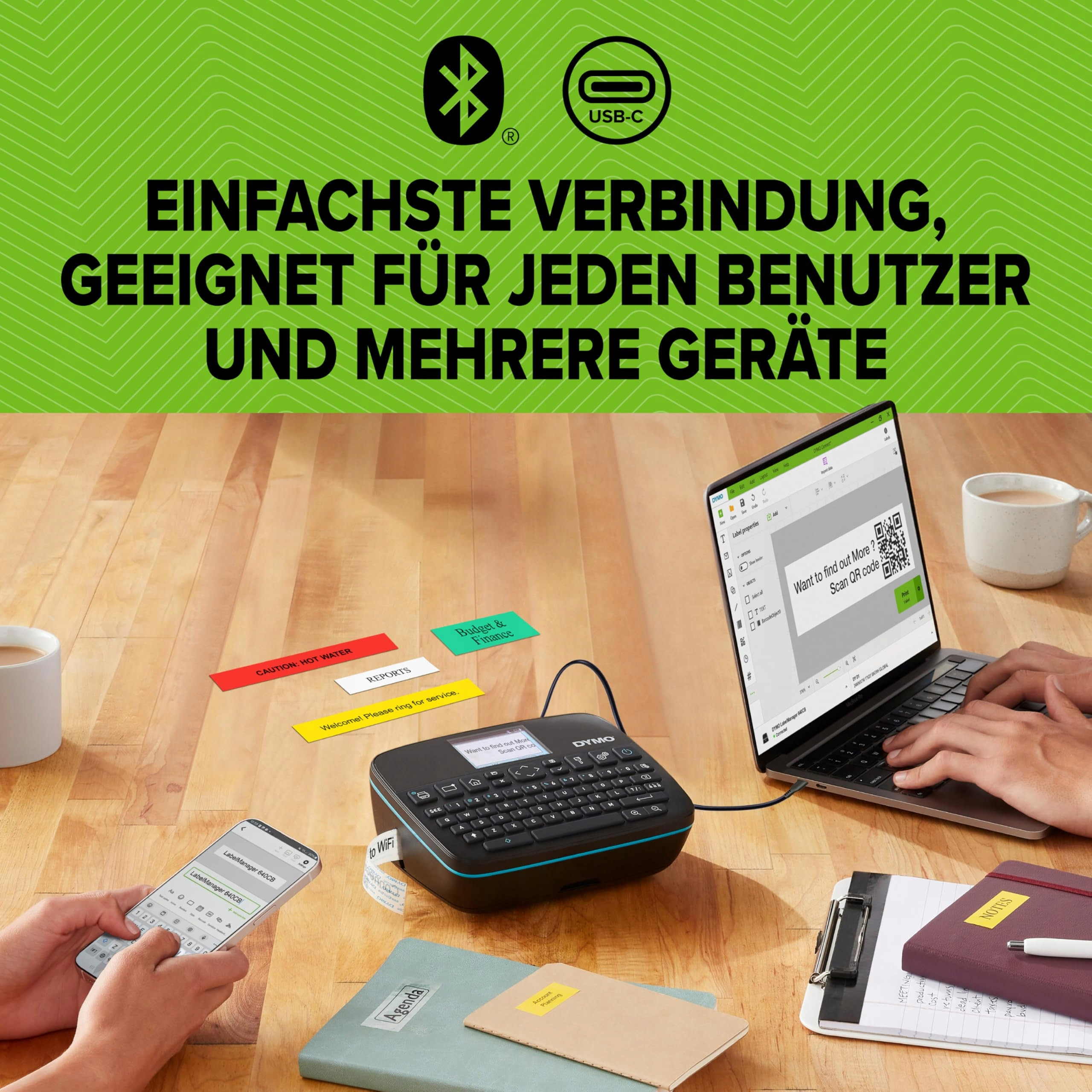 Łatwe podłączenie – Technologia USB-C i Bluetooth Low Energy