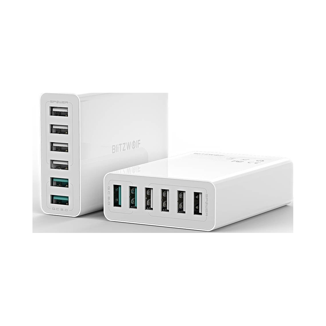 Ładowarka BW-S15 6x USB-A – Szybkie ładowanie dla wszystkich urządzeń