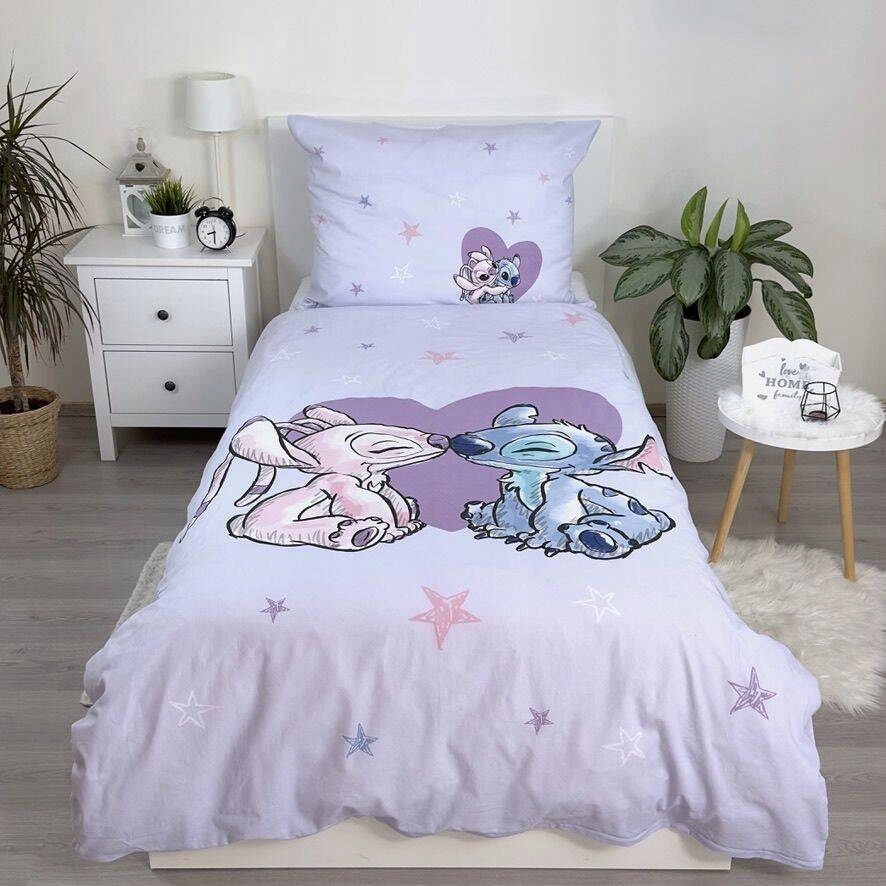 Vaikiškas patalynės komplektas Lilo & Stitch – Kolorowy sen w stylu hawajskim