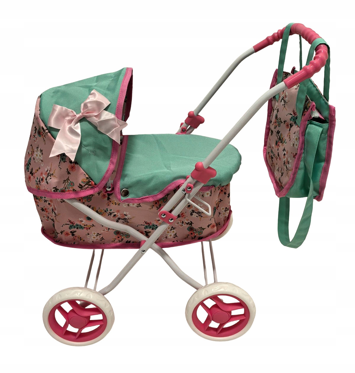 Lekki i stabilny design wózka MarioToys