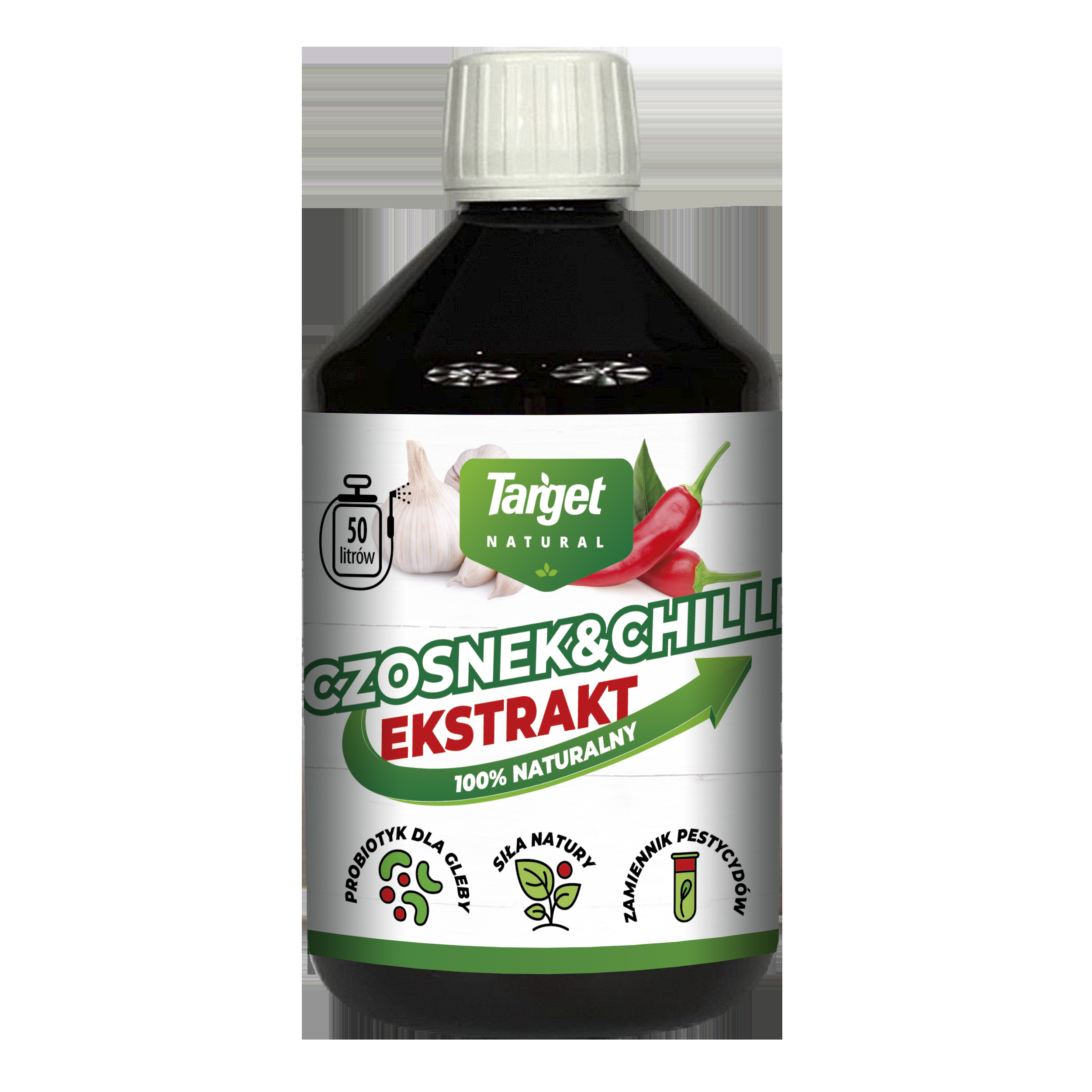 Czosnek Chilli Ekstrakt 500ml* – Ochrona Roślin i Probiotyk dla Gleby
