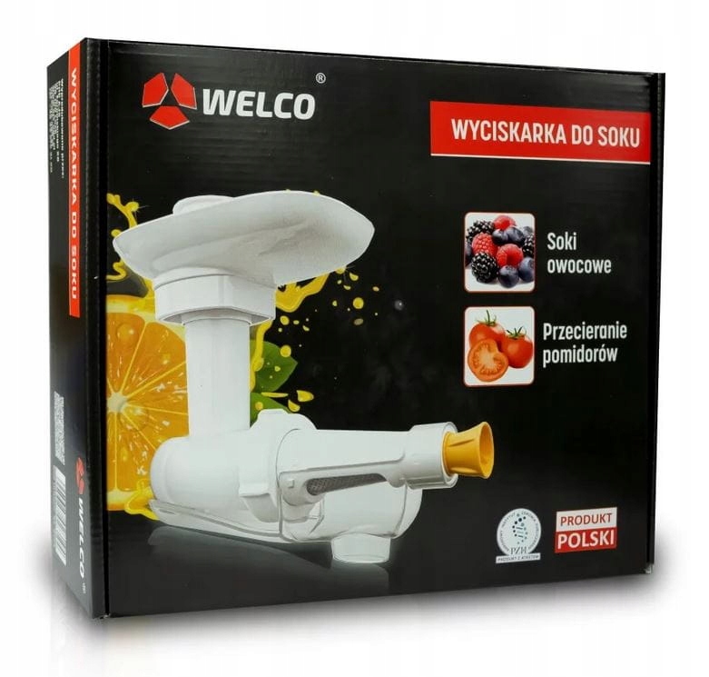 Możliwości zastosowania: owoce i miękkie warzywa