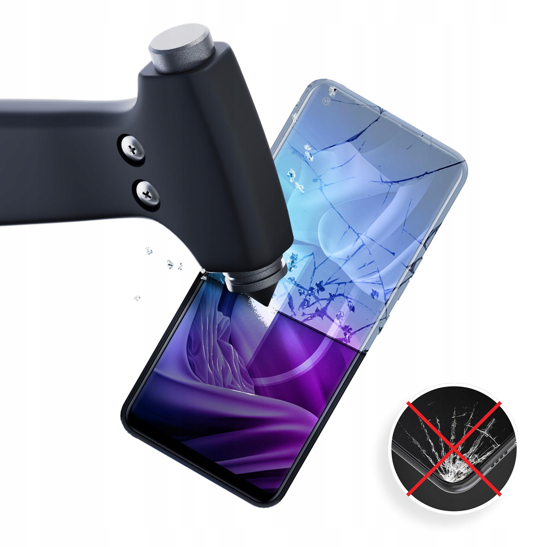 Łatwa aplikacja na mokro - perfekcyjne przyleganie