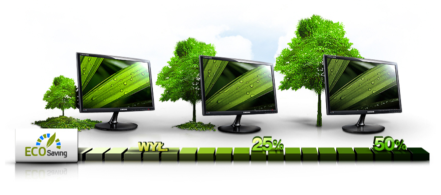 Oszczędzaj energię z trybem Eco Saving