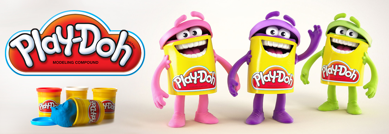 wspaniała zabawa z play-doh - miękką masą plastyczną