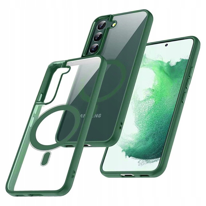Unikalny design z zieloną ramką
