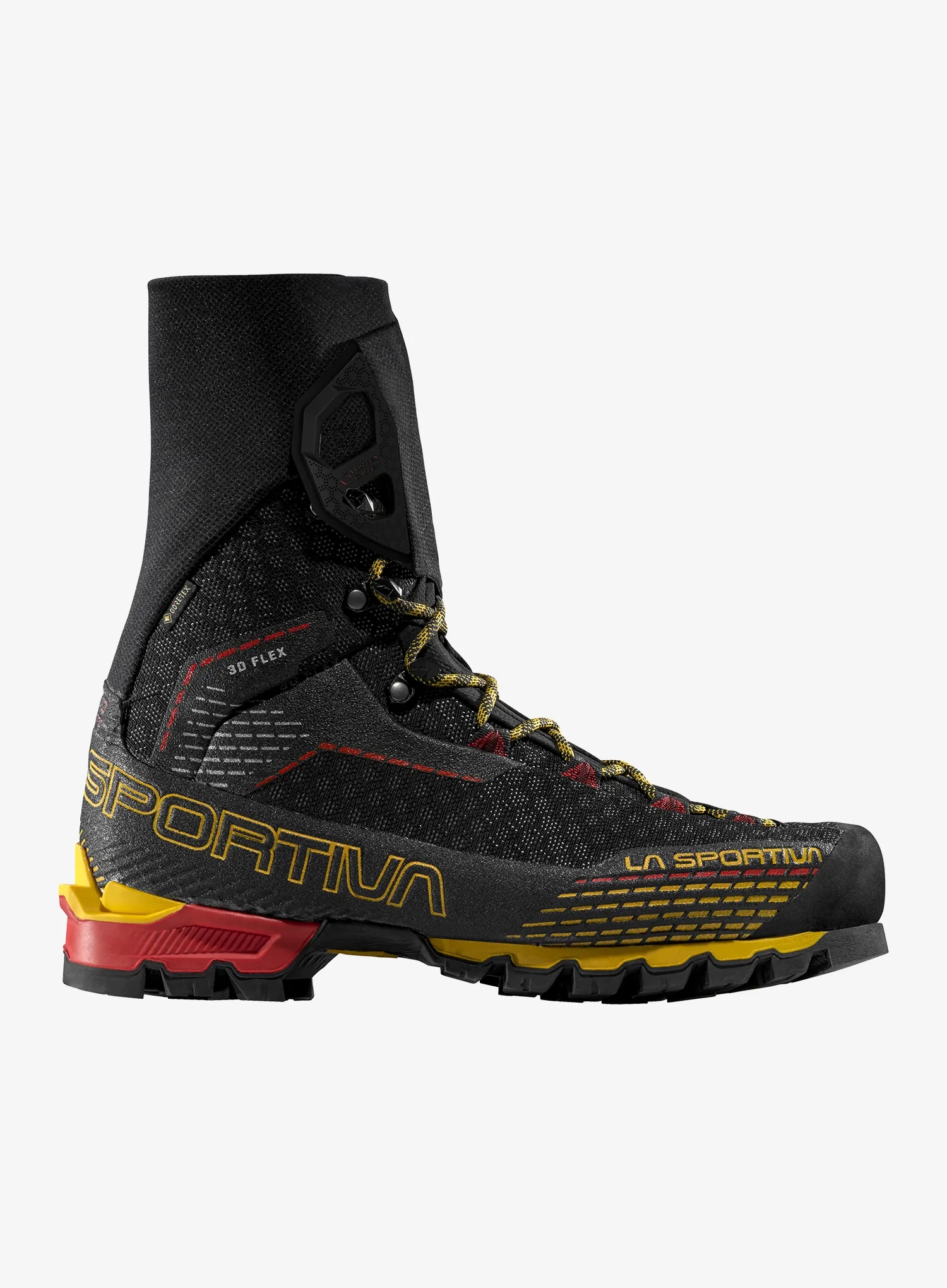 Buty wysokogórskie La Sportiva Trango Pro GTX - black/yellow - idealne dla alpinistów