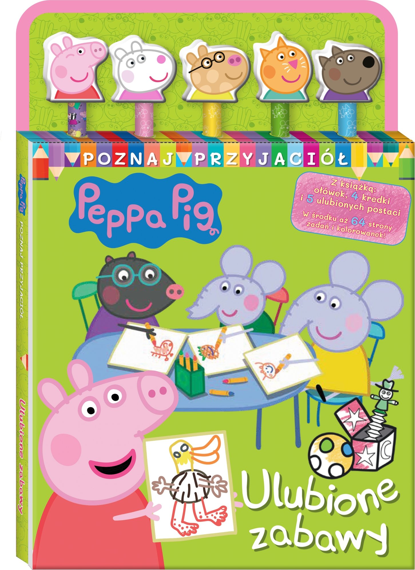 Peppa Pig Poznaj przyjaciół cz.1 Ulubione zabawy – Wspaniała zabawa dla dzieci