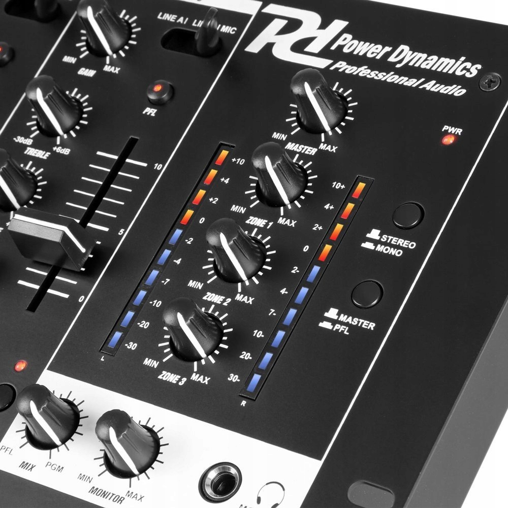 3-pasmowy equalizer dla optymalnej kontroli dźwięku