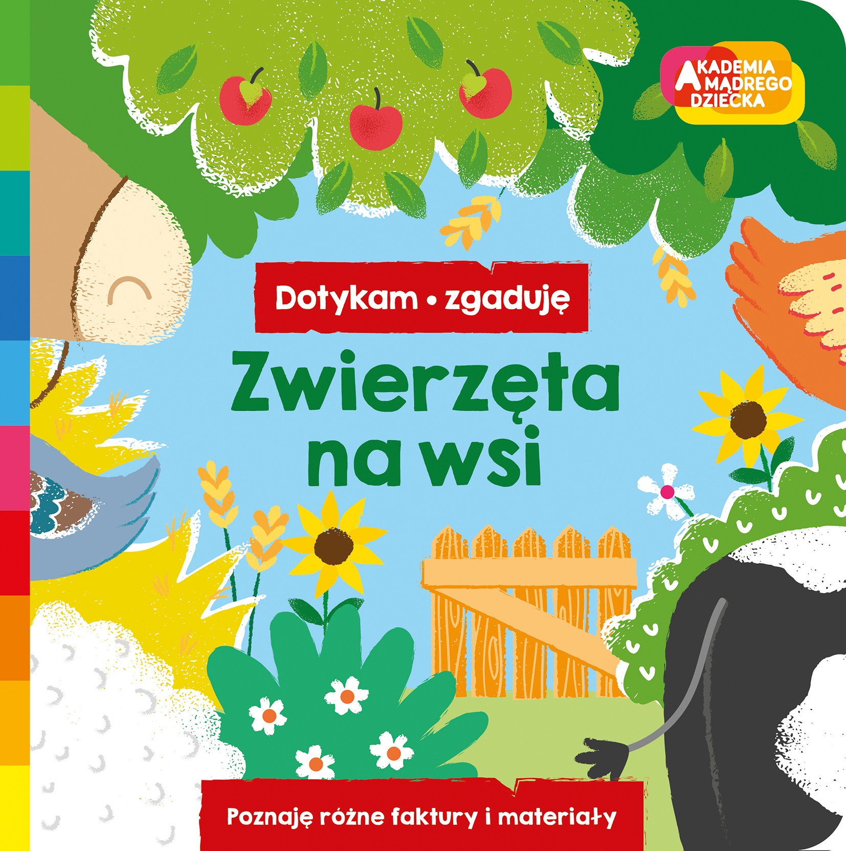 Akademia Mądrego Dziecka – Zwierzęta na wsi Dotykam zgaduję