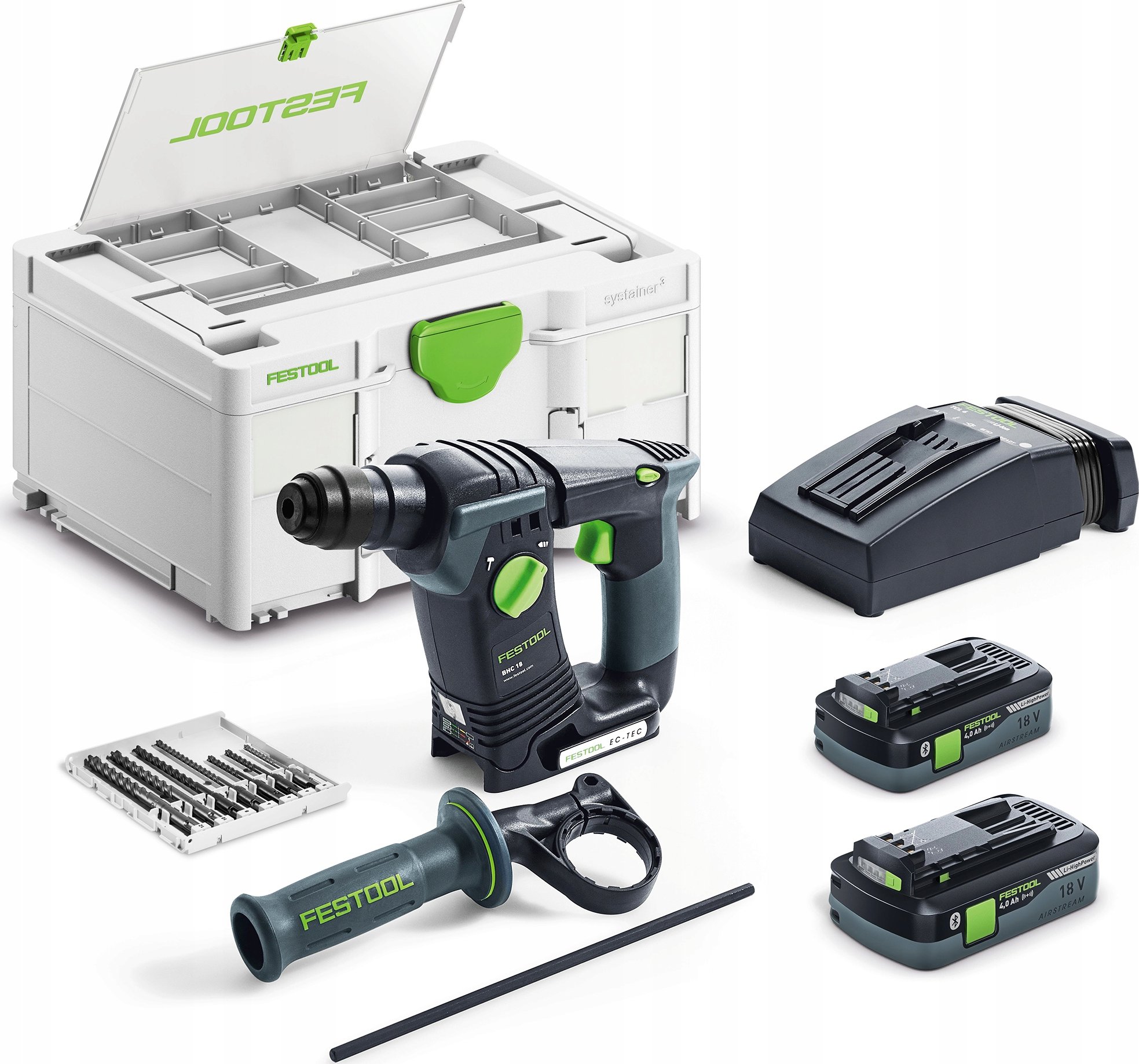 Festool Młotowiertarka BHC 18 HPC 4,0 I-Plus – Wydajność i komfort w jednym