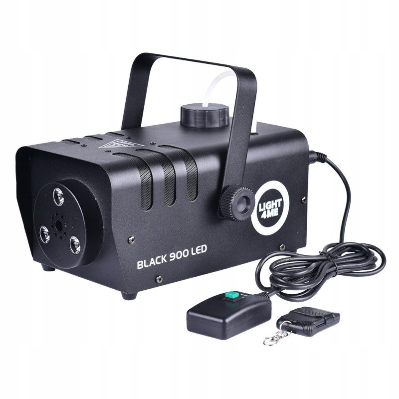 Naświetlacz LIGHT4ME BLACK 900 LED – Wytwornica dymu mgły do każdej imprezy