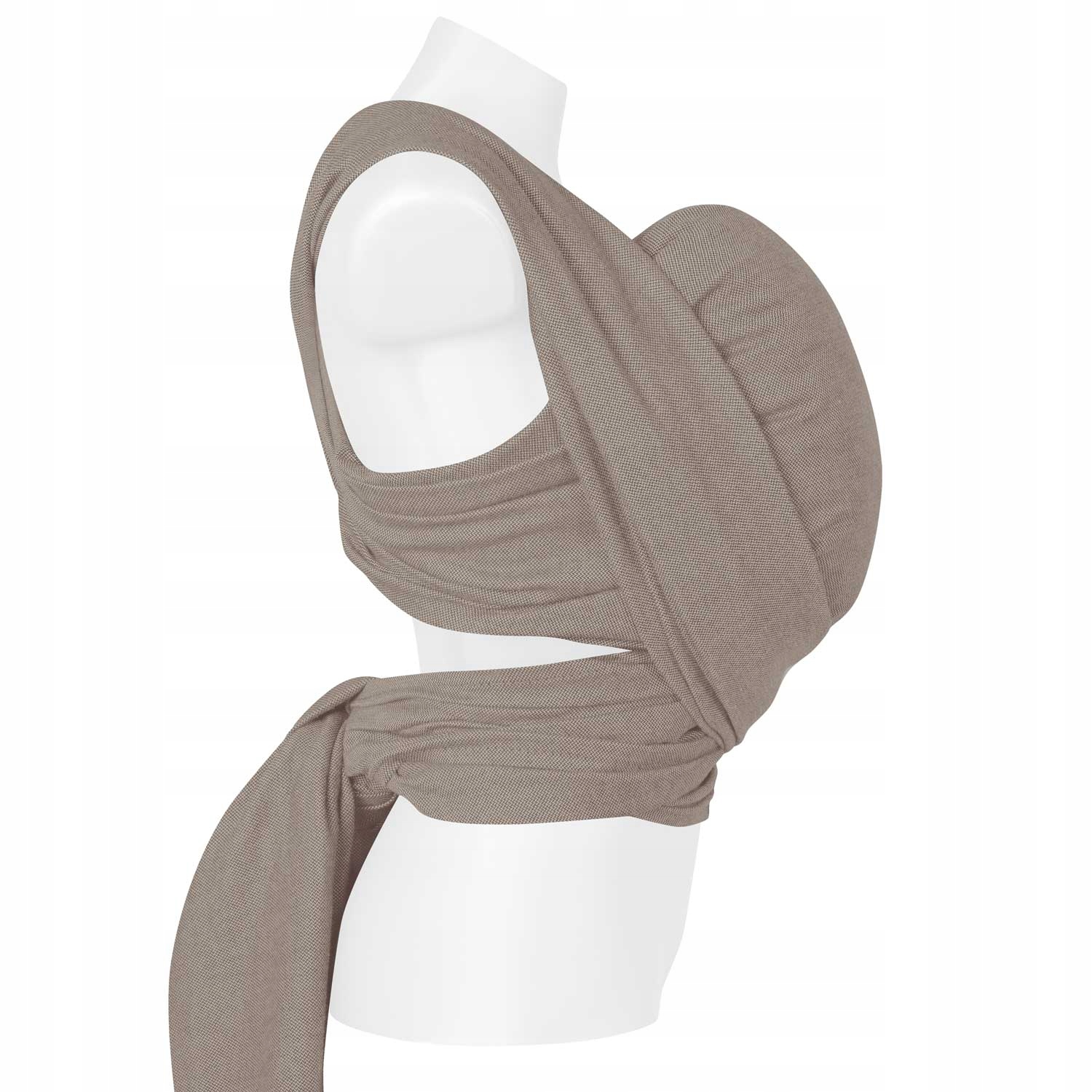 Bezpieczne i stylowe noszenie – Chusta Be Close w kolorze latte