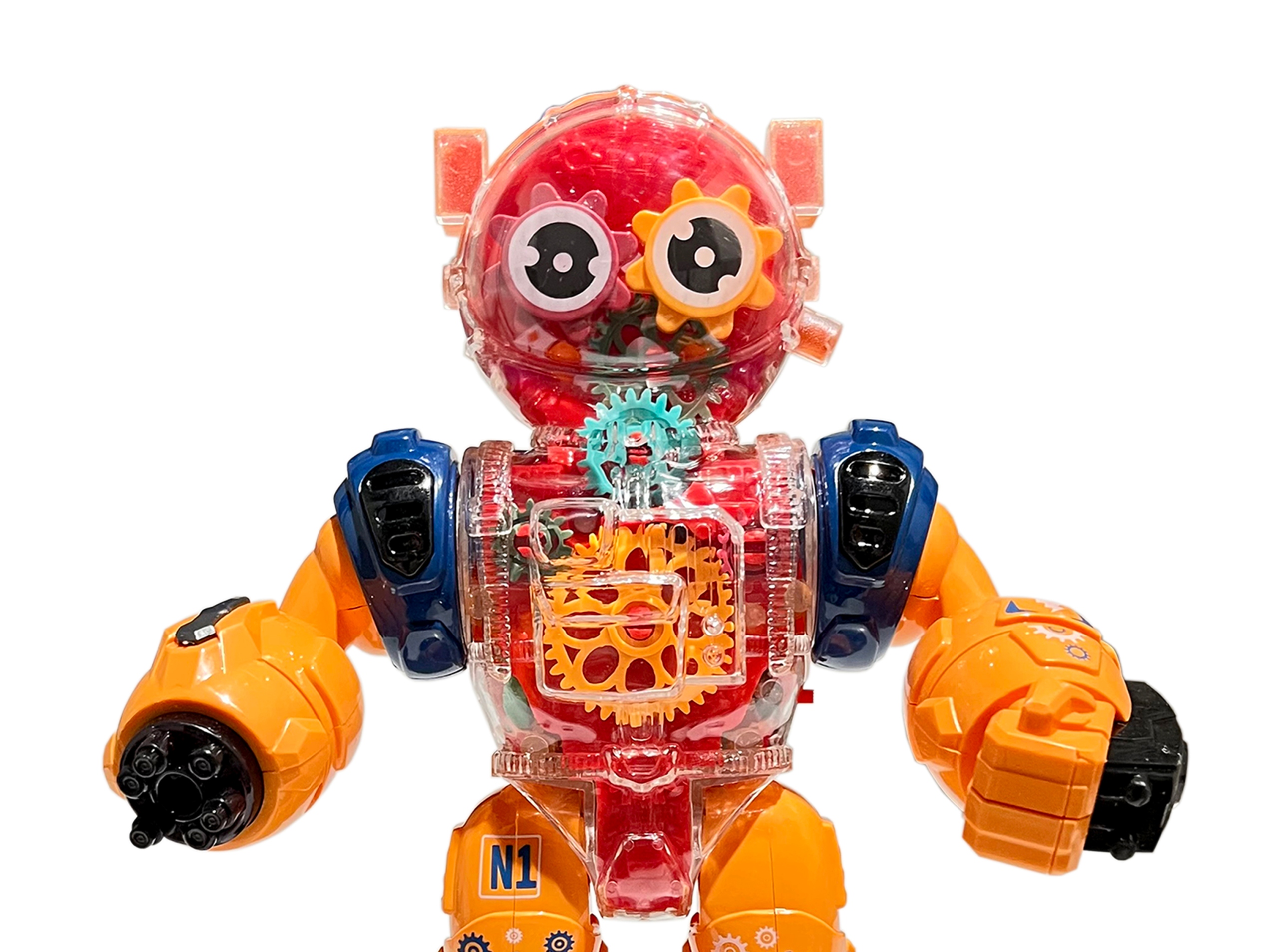 Funkcje ruchowe i efekty świetlne – Dynamiczna zabawa z Trybikiem