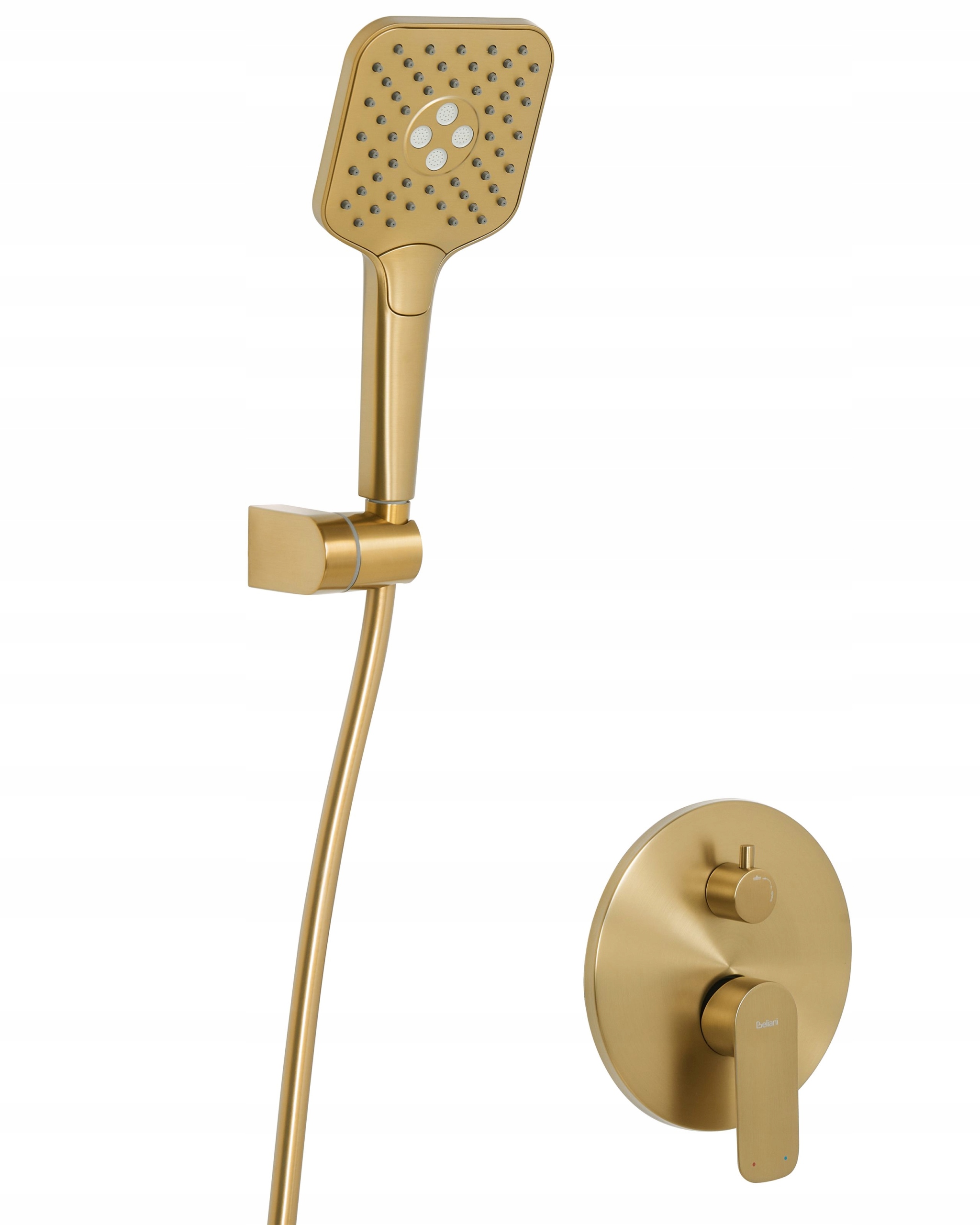 Trzy tryby natrysku – deszcz, masaż i strumień punktowy