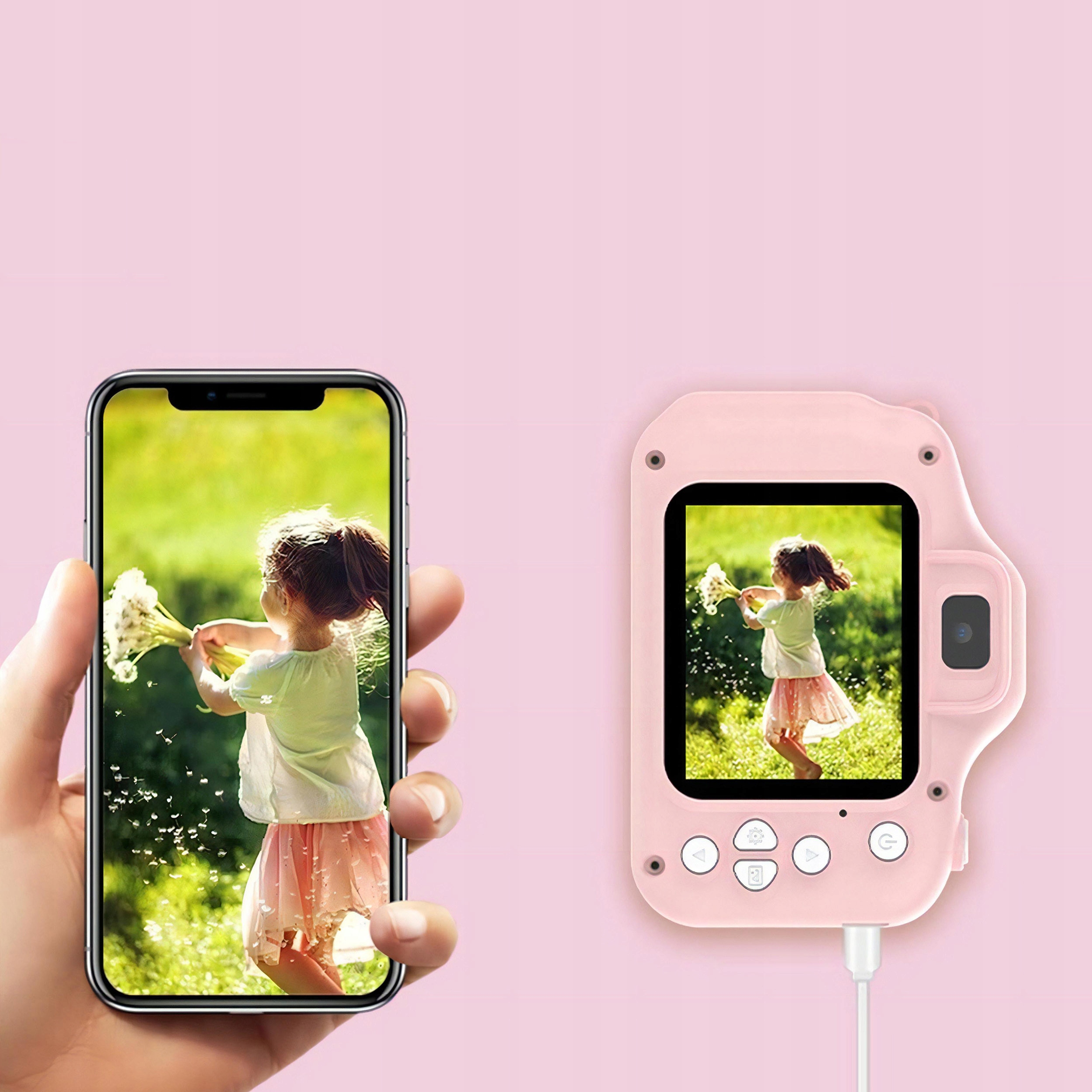 Aparat cyfrowy Renew Force – Kompaktowy aparat do zdjęć dla dzieci