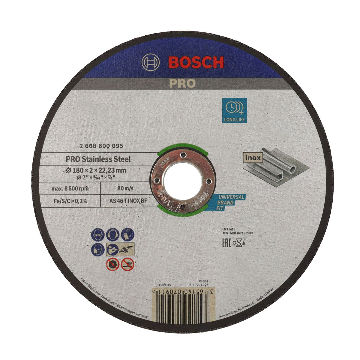 Tarcze tnące Bosch Expert for Inox – Precyzyjne cięcie stali nierdzewnej