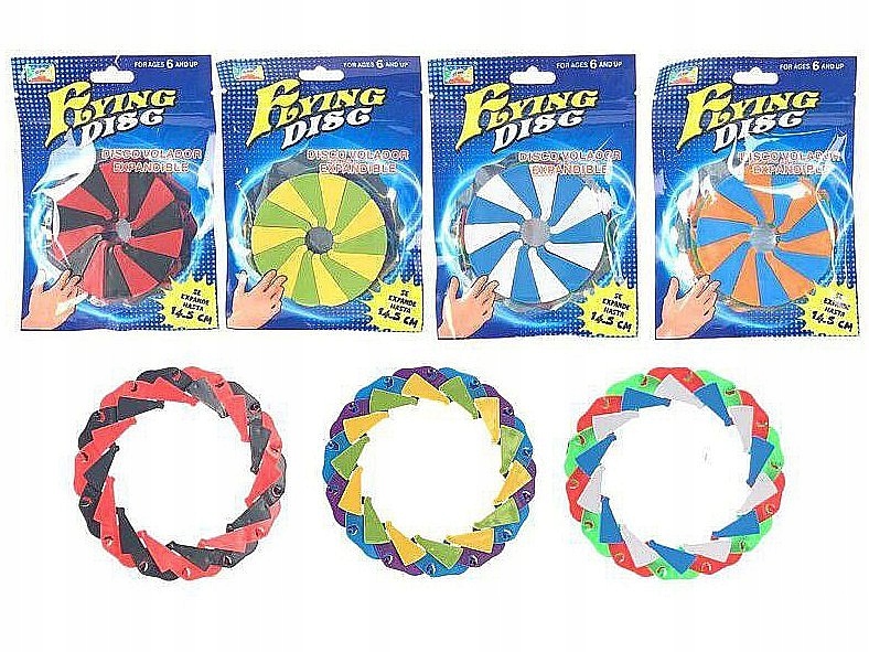 Dysk latający teleskopowy MIX – Zabawka dla małych odkrywców