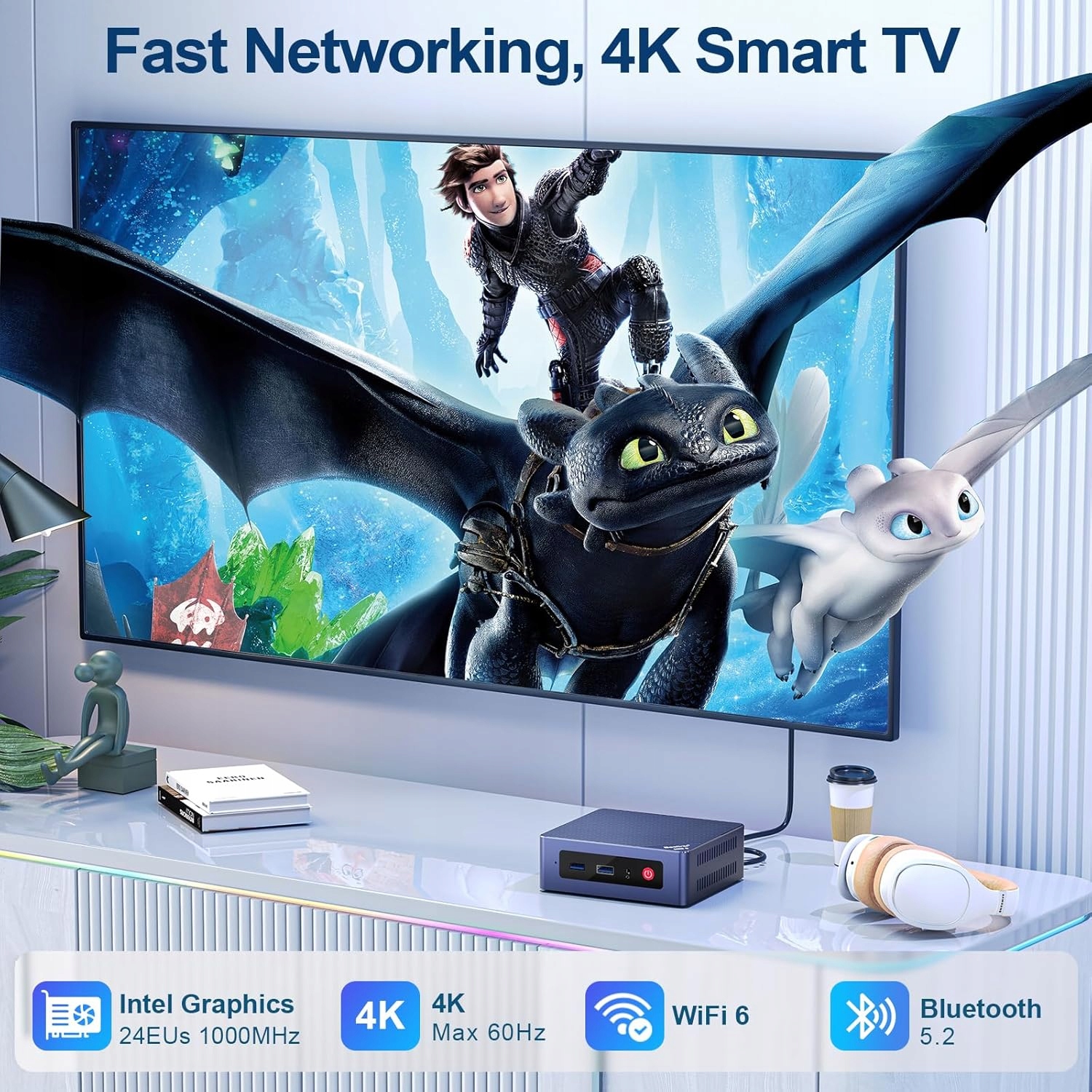 Bezprzewodowe połączenia z WiFi 6 i Bluetooth 5.2