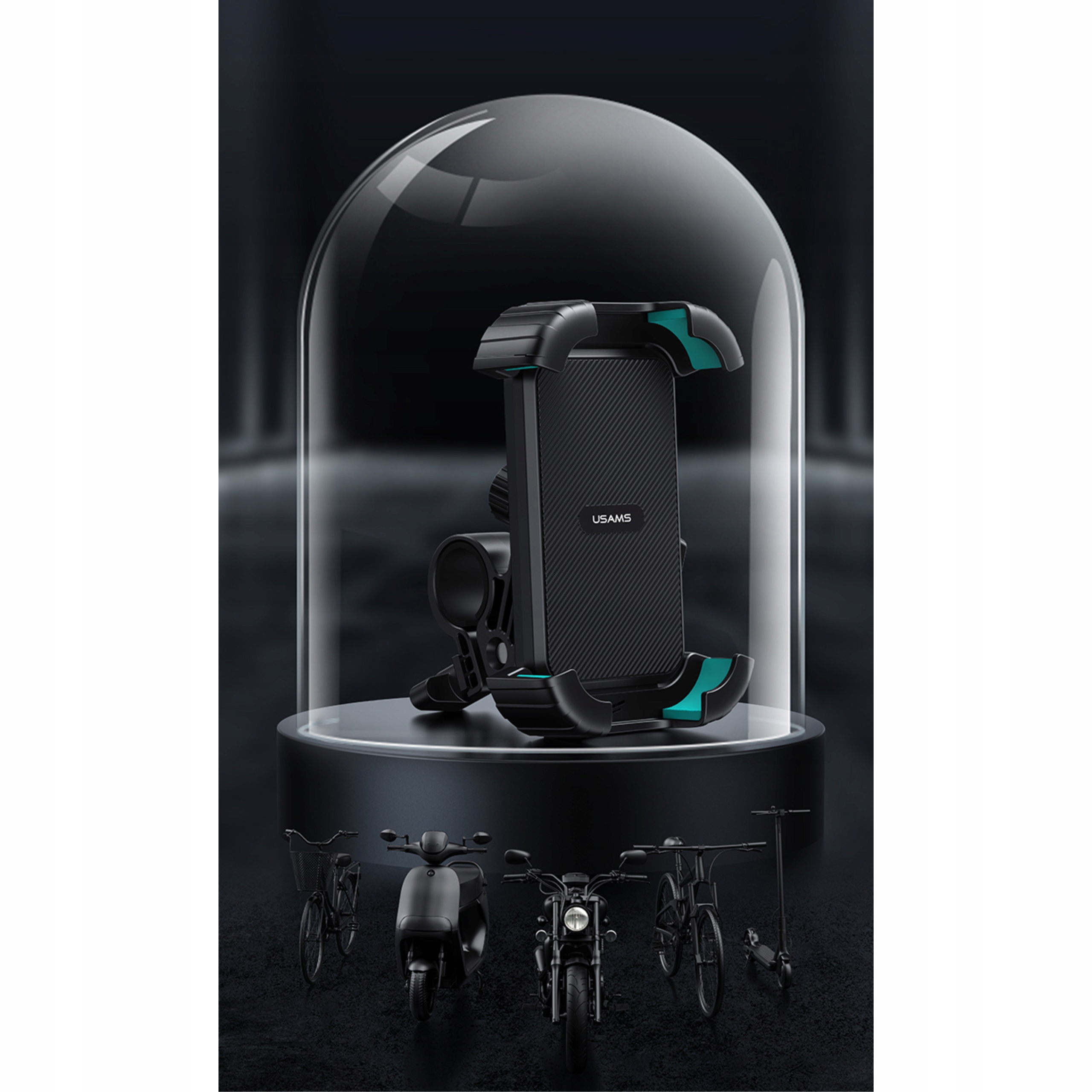 Uchwyt rowerowy Usams US-ZJ078 – Bezpieczne i komfortowe podróże