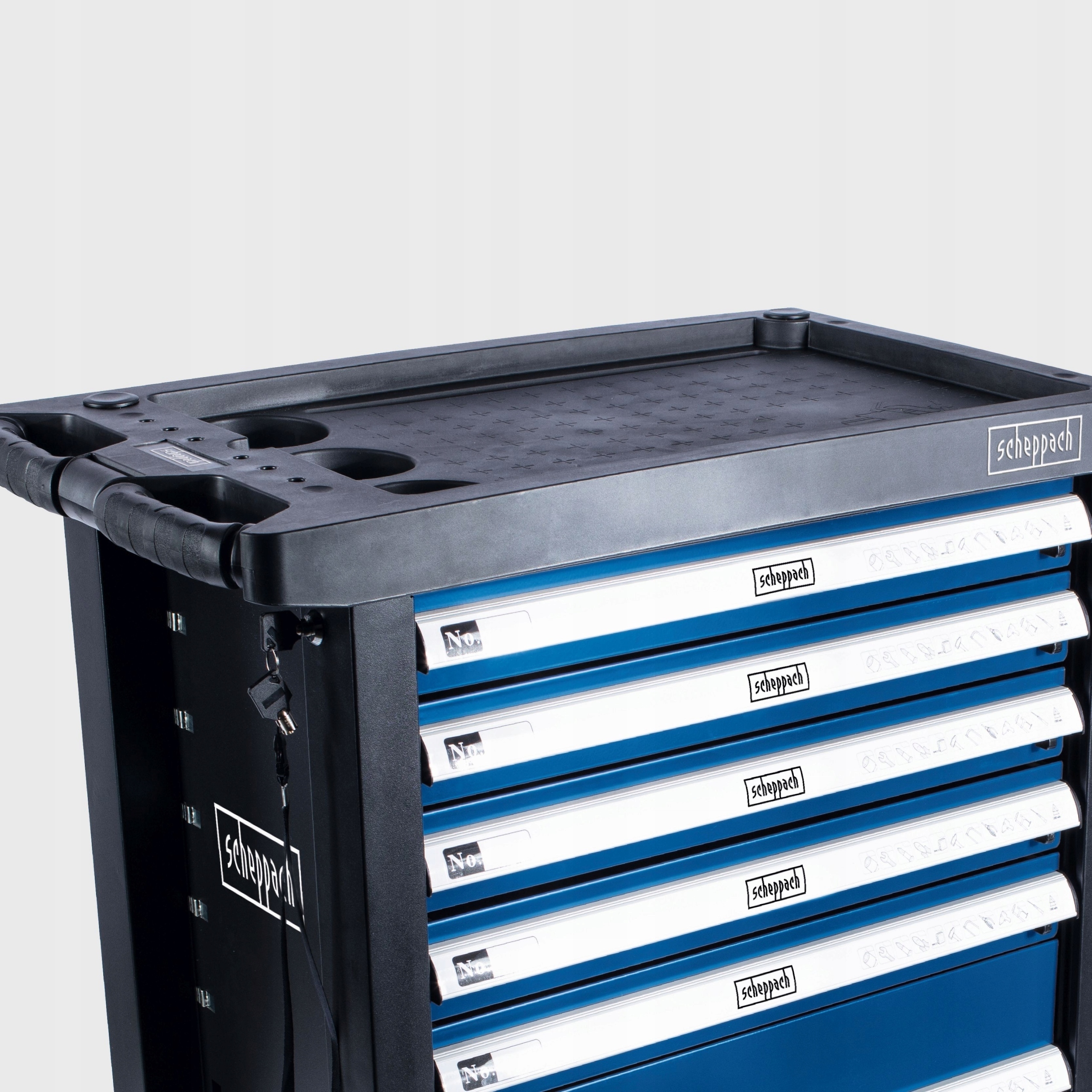 Bezpieczne przechowywanie narzędzi dzięki zamykanym szufladom