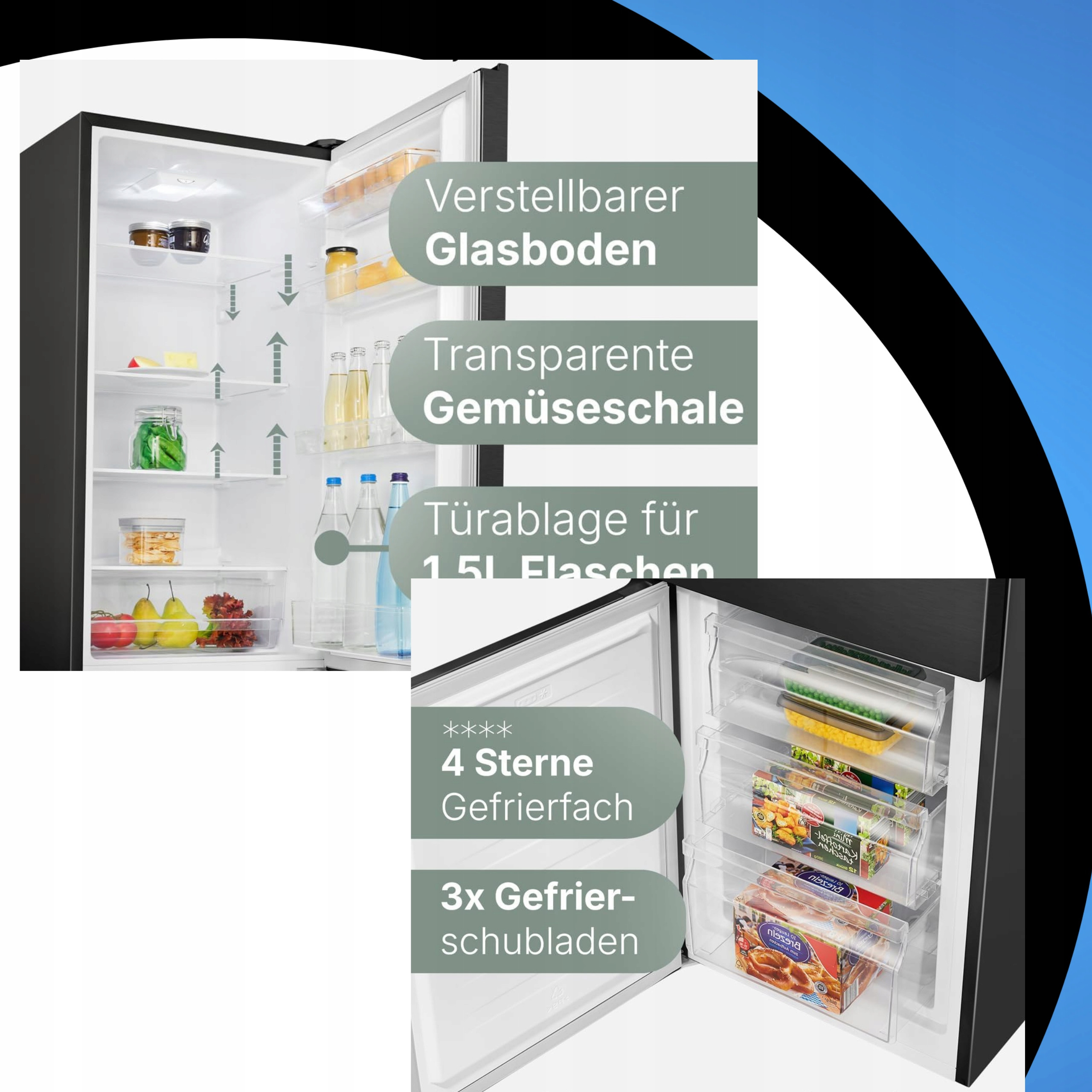 Oświetlenie LED wewnątrz lodówki – Przejrzystość i komfort