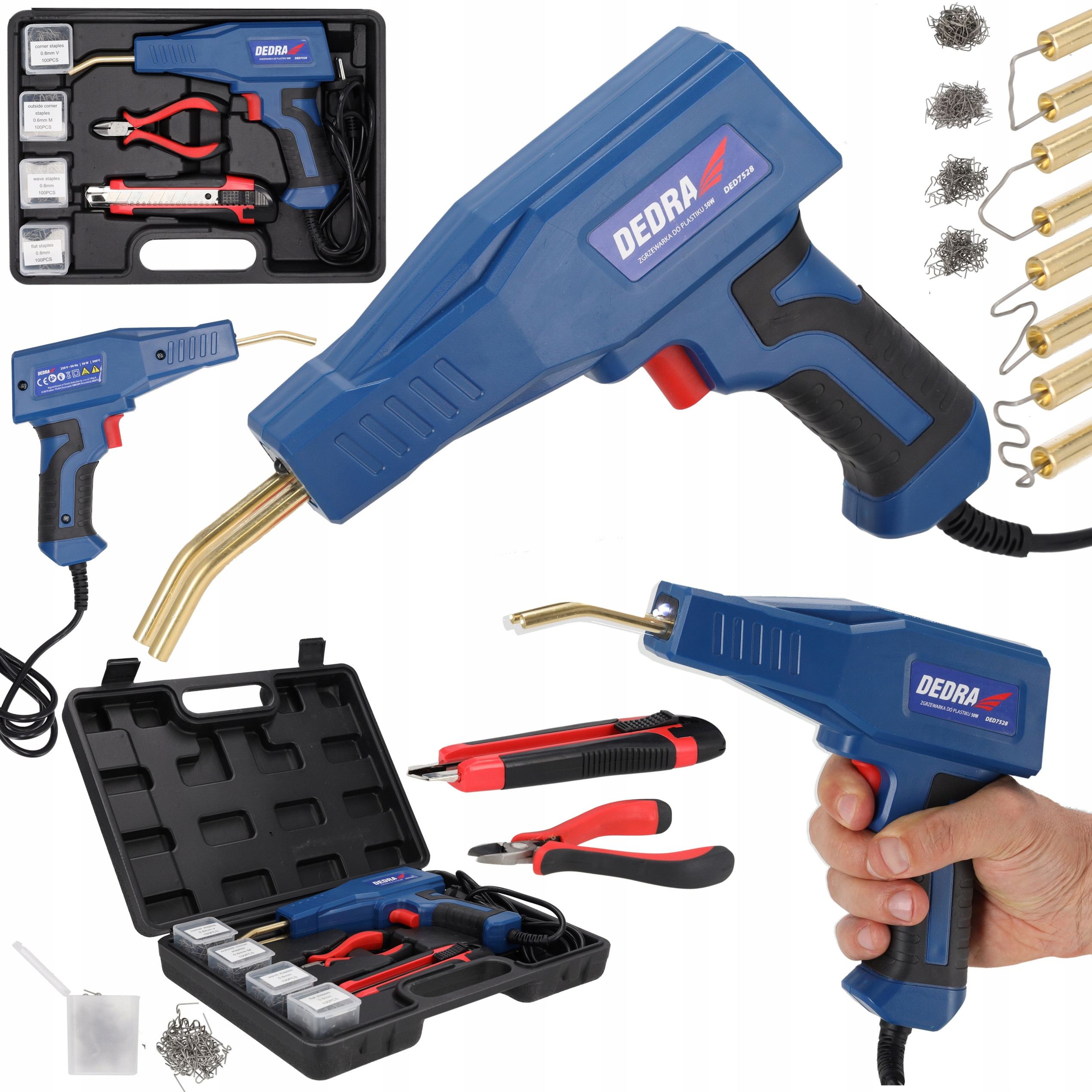 Zgrzewarka do plastiku DEDRA DED7528 – Wydajność i wszechstronność w jednym
