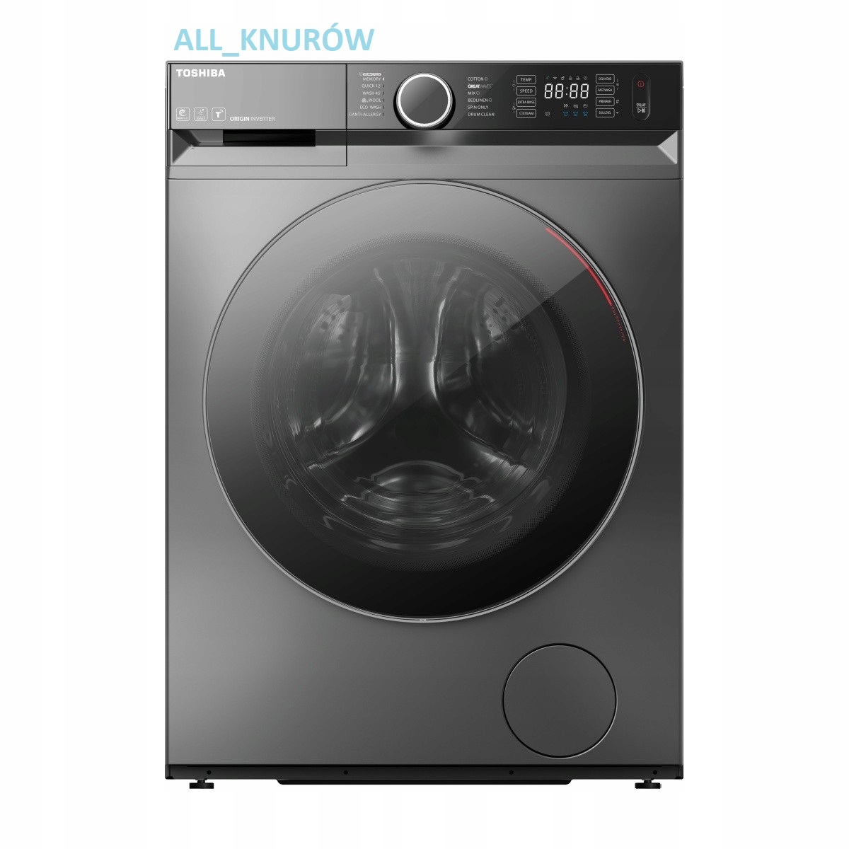 Pralka TW-BK100GF4PL(SK) 9kg – Nowoczesna technologia prania w Twoim domu
