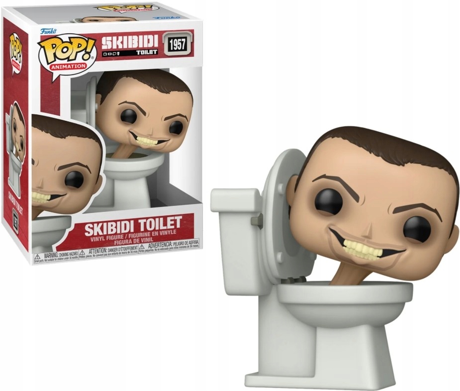 FUNKO POP! Figurka: Skibidi Toilet – Kolekcjonerska perełka dla fanów