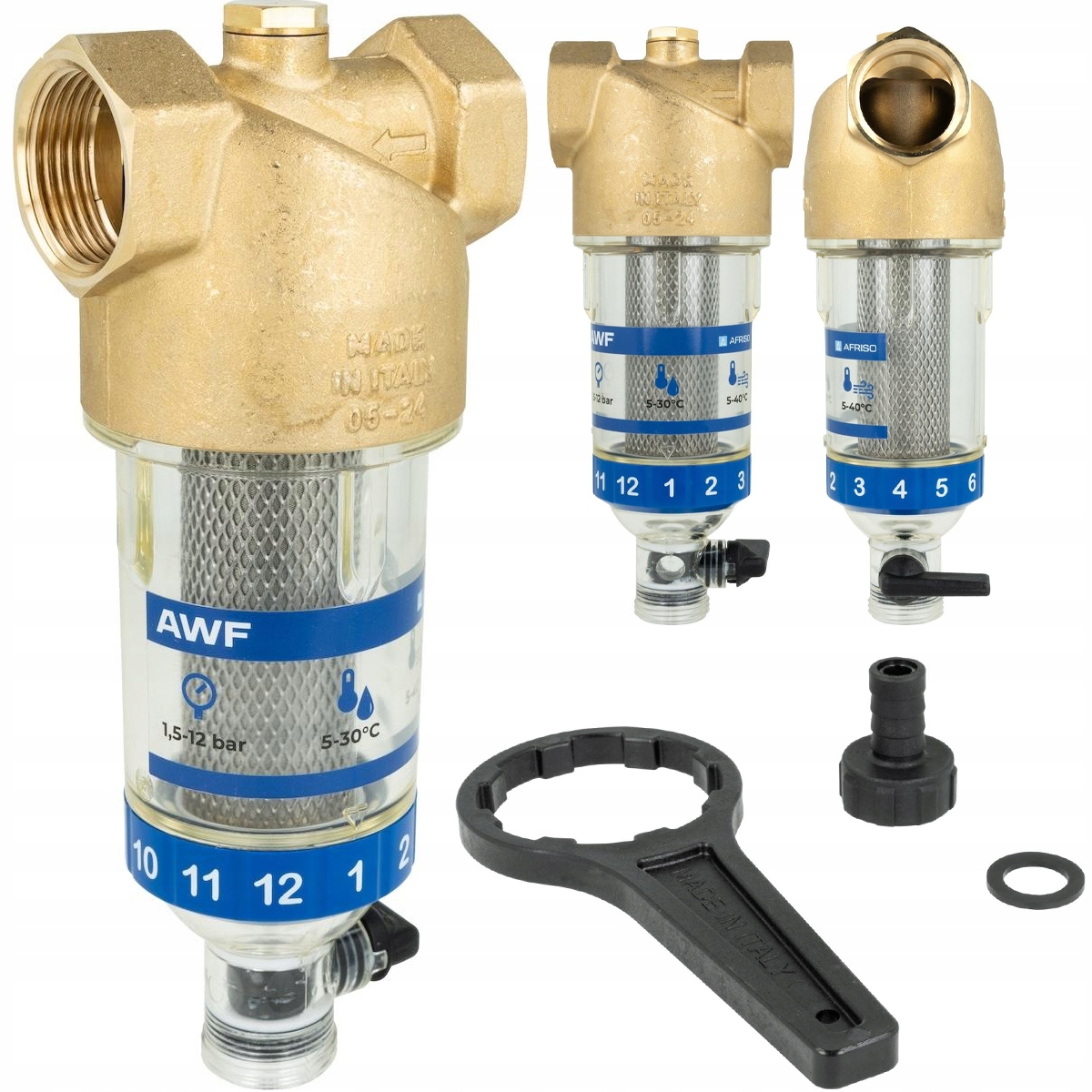 Afriso filtr do wody AWF 130 – Skuteczna ochrona instalacji wodnej