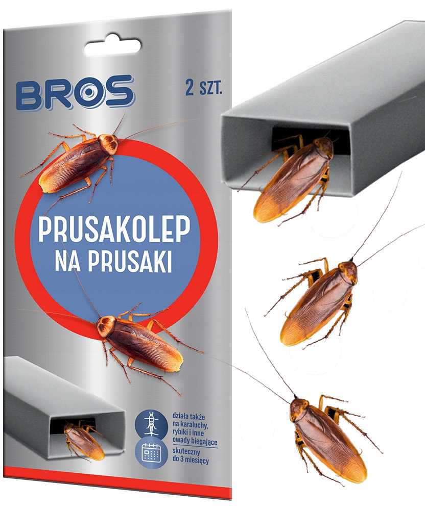 BROS - Prusakolep 2szt – Skuteczne rozwiązanie w walce z owadami