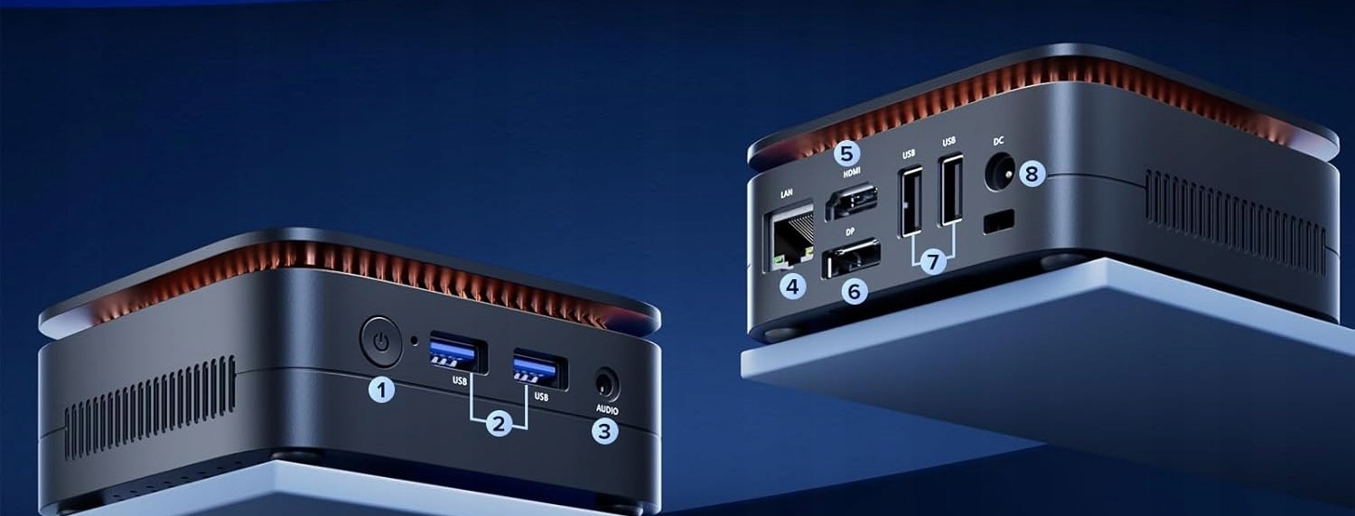 Wszechstronność portów – HDMI, DP 1.4 i USB 3.2 Gen 2