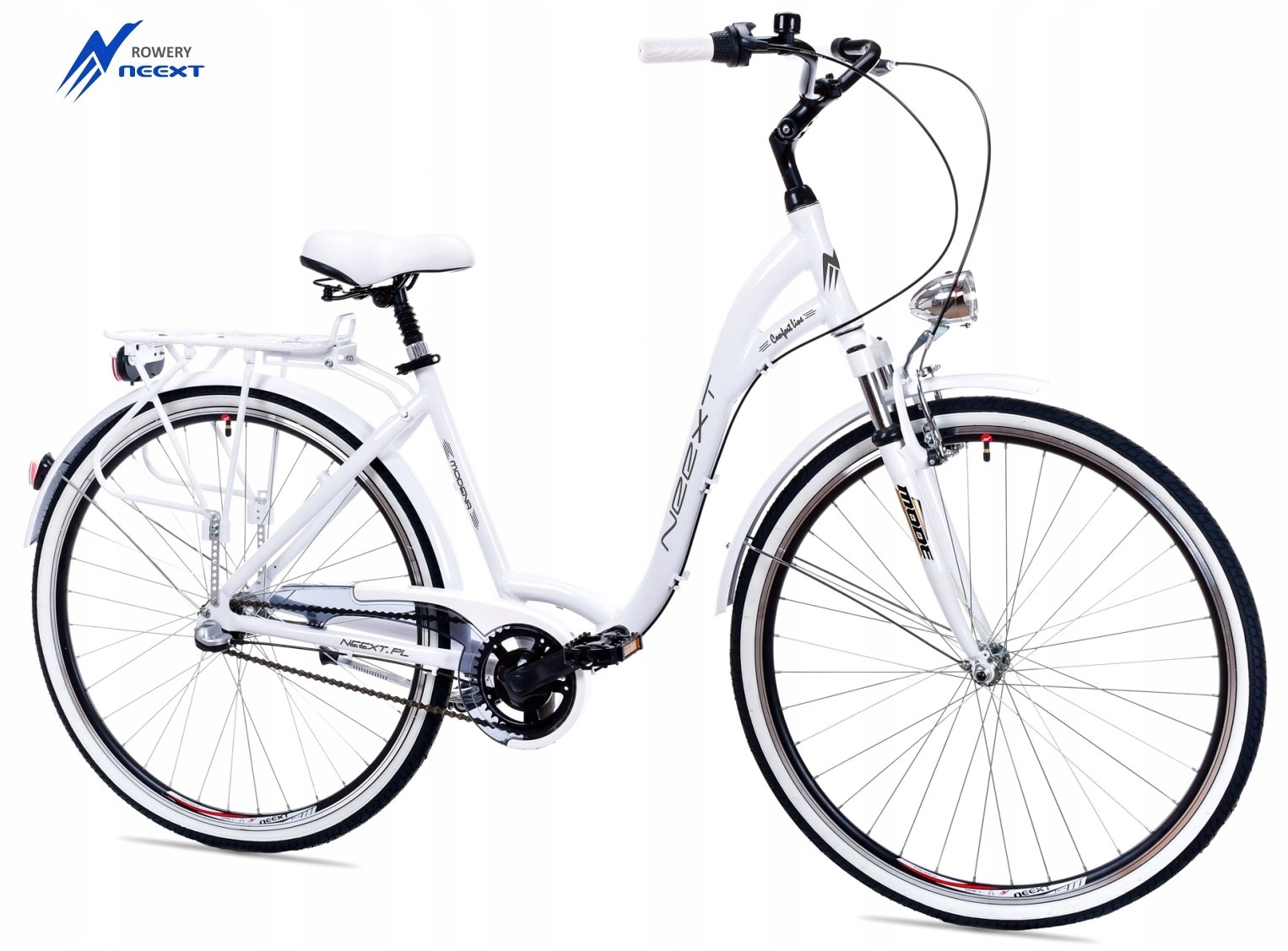 Rower Miejski Damski 28 MODENA 3 Biegi SHIMANO Kolor inny