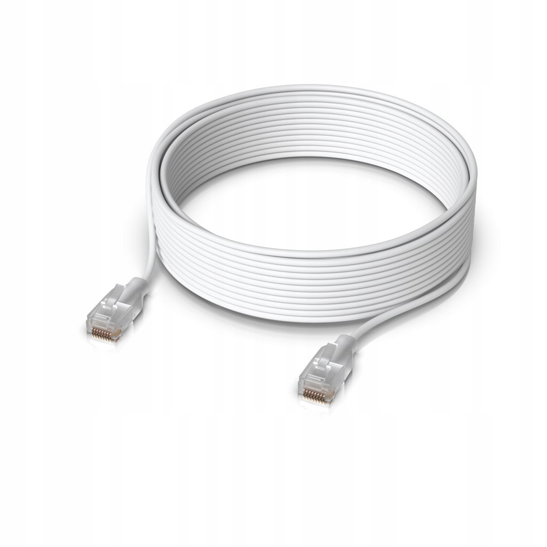 Ubiquiti UACC-Cable-Patch-EL-12M-W – Wysokiej jakości kabel sieciowy Cat6