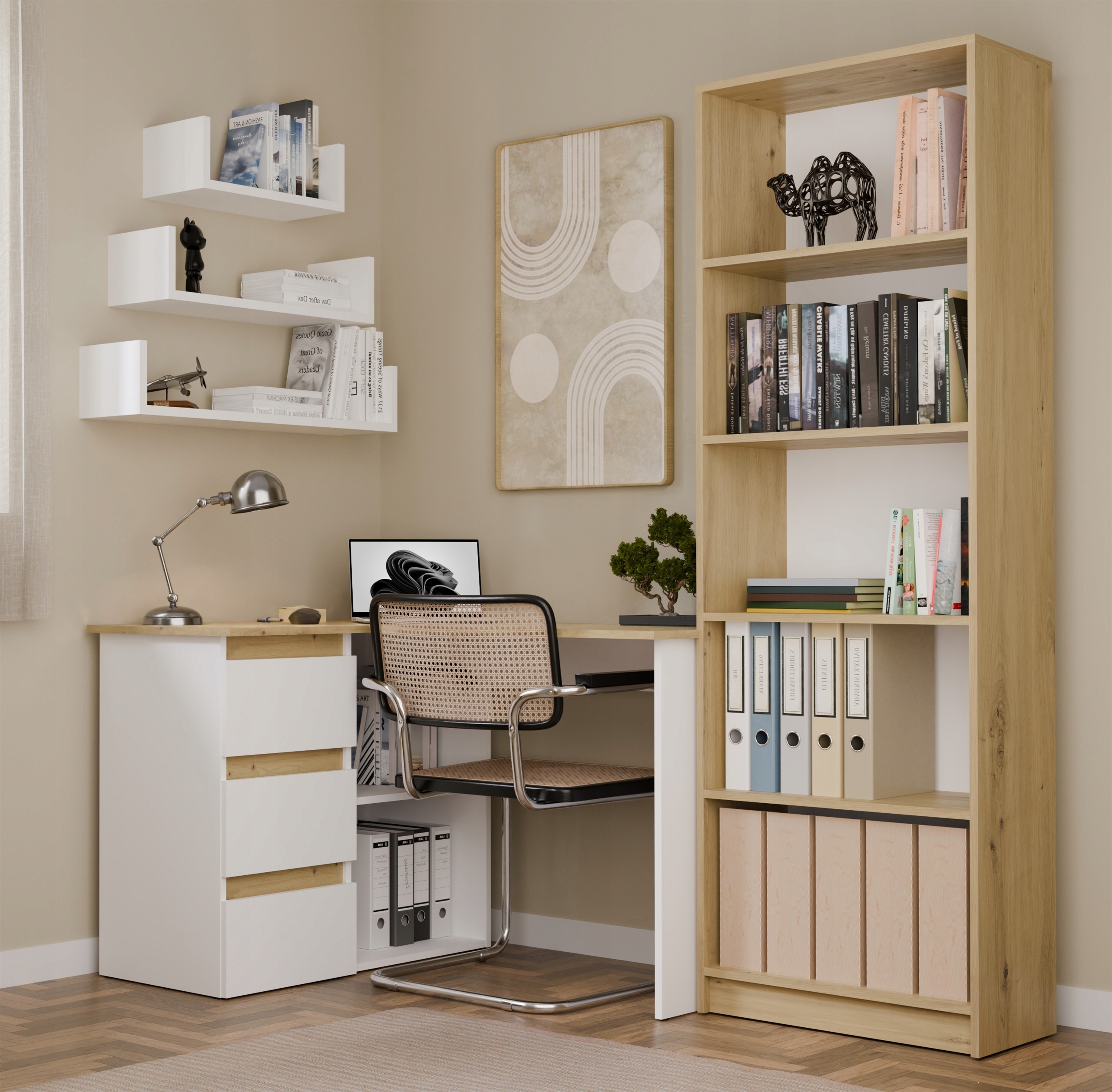 Ergonomiczny kształt litery L – maksymalne wykorzystanie przestrzeni