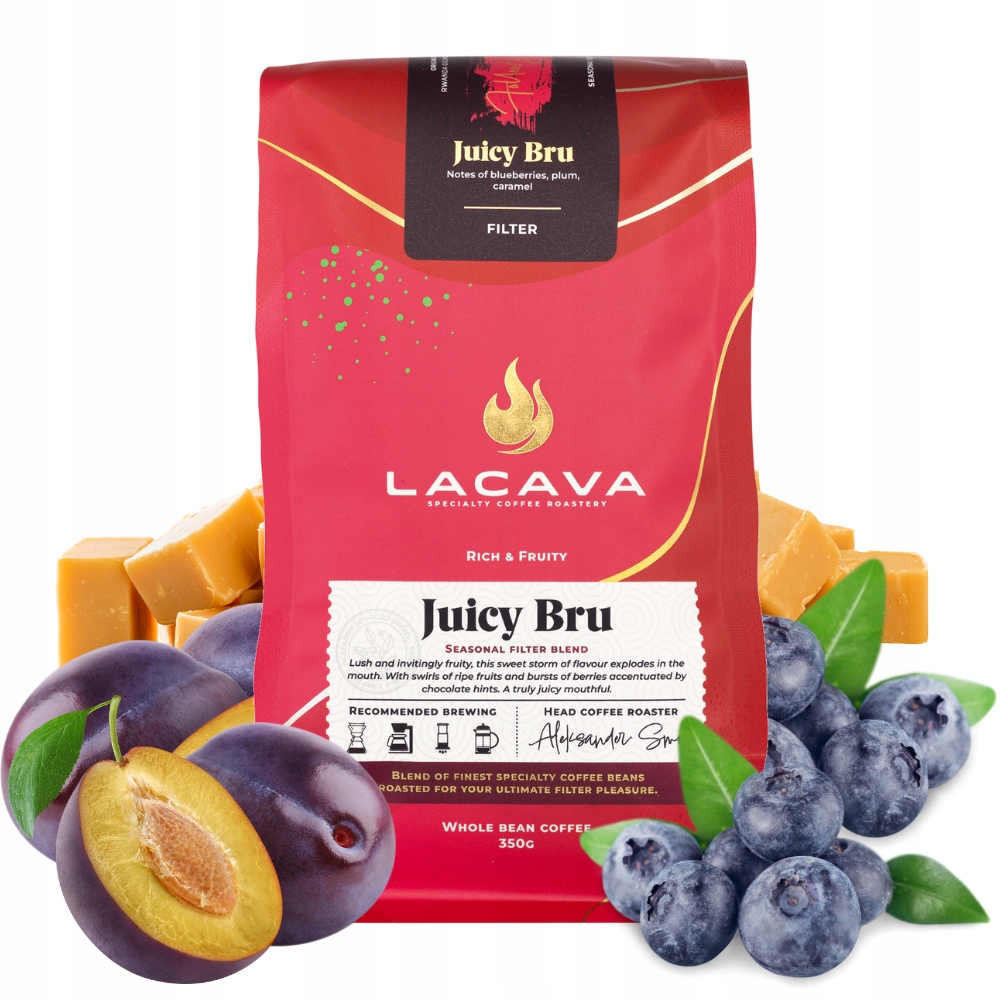 Profil smakowy: Jagody, śliwka, karmel