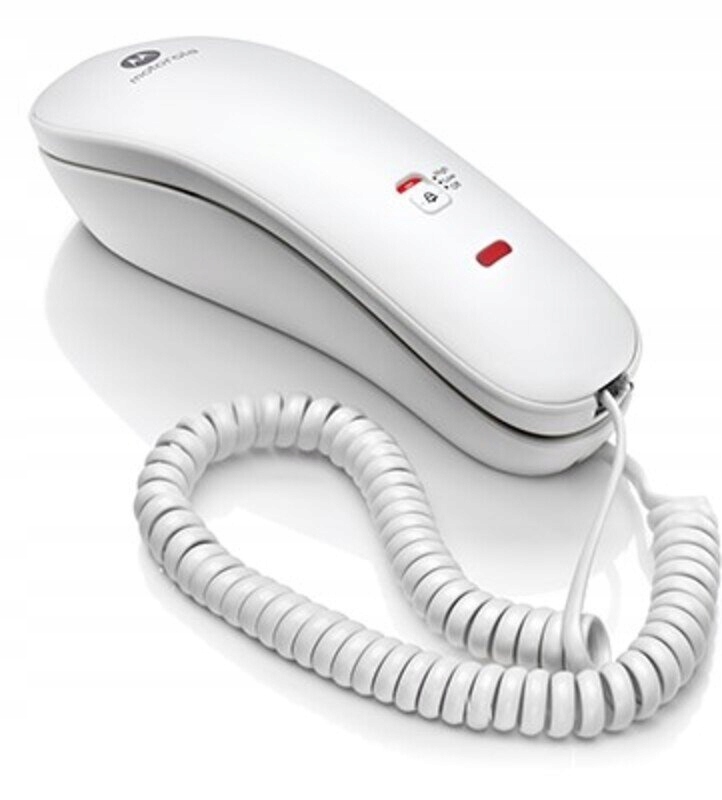 MOTOROLA CT50 WHITE – Przewodowy telefon dla Twojego domu