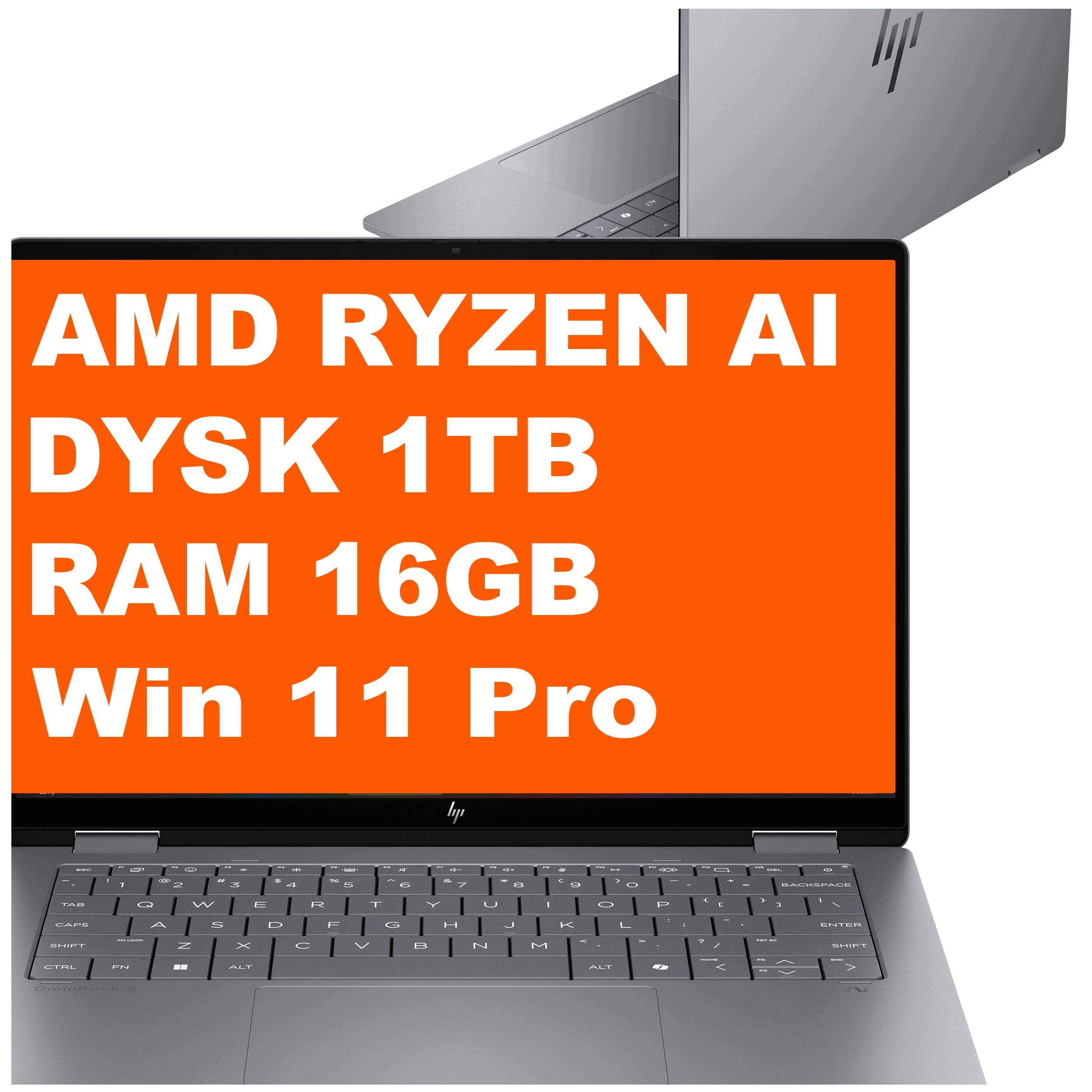 Kluczowe cechy HP OmniBook X 2w1