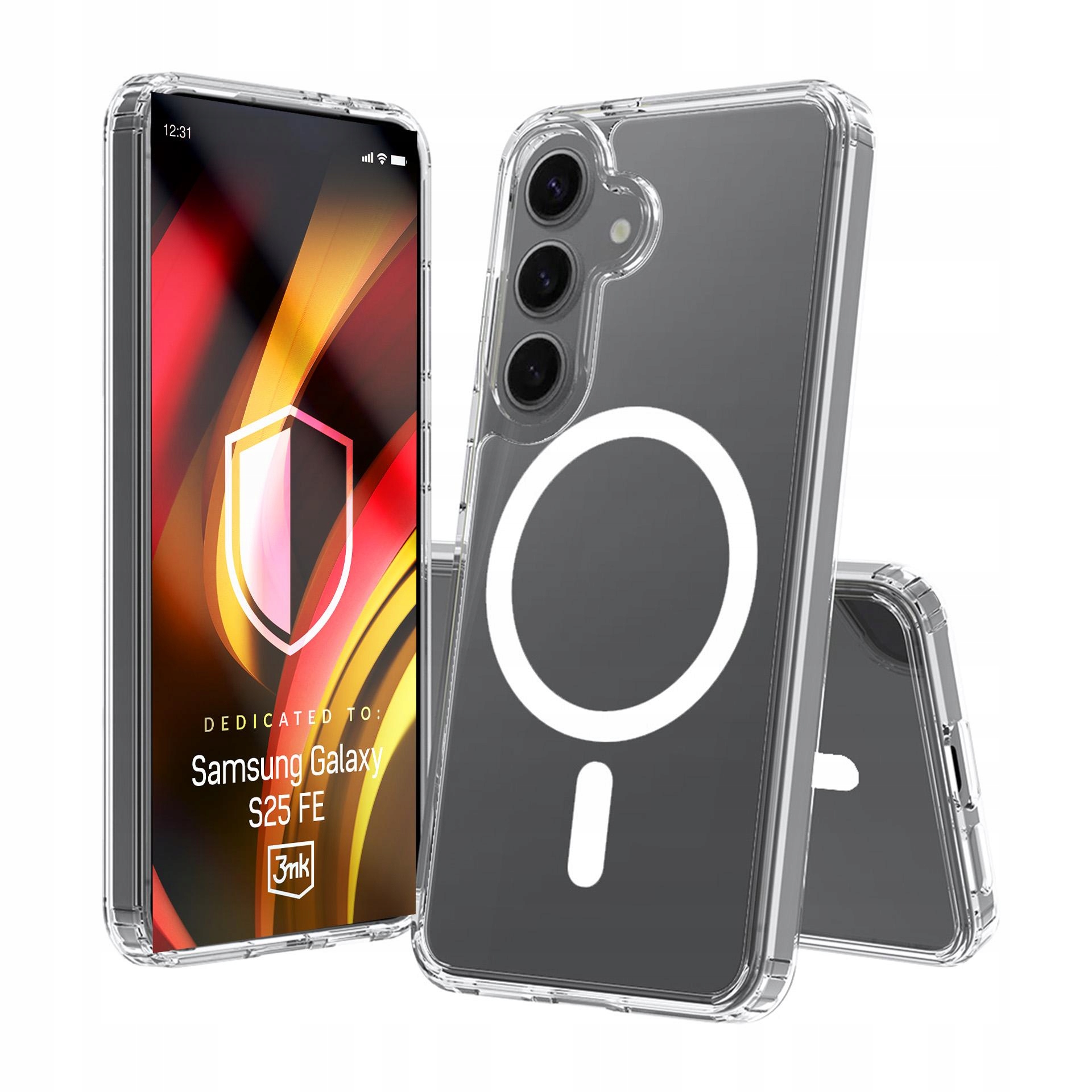 Samsung Galaxy S25 FE – Pancerne etui MagSafe 3mk Hardy LiqForce MagCase