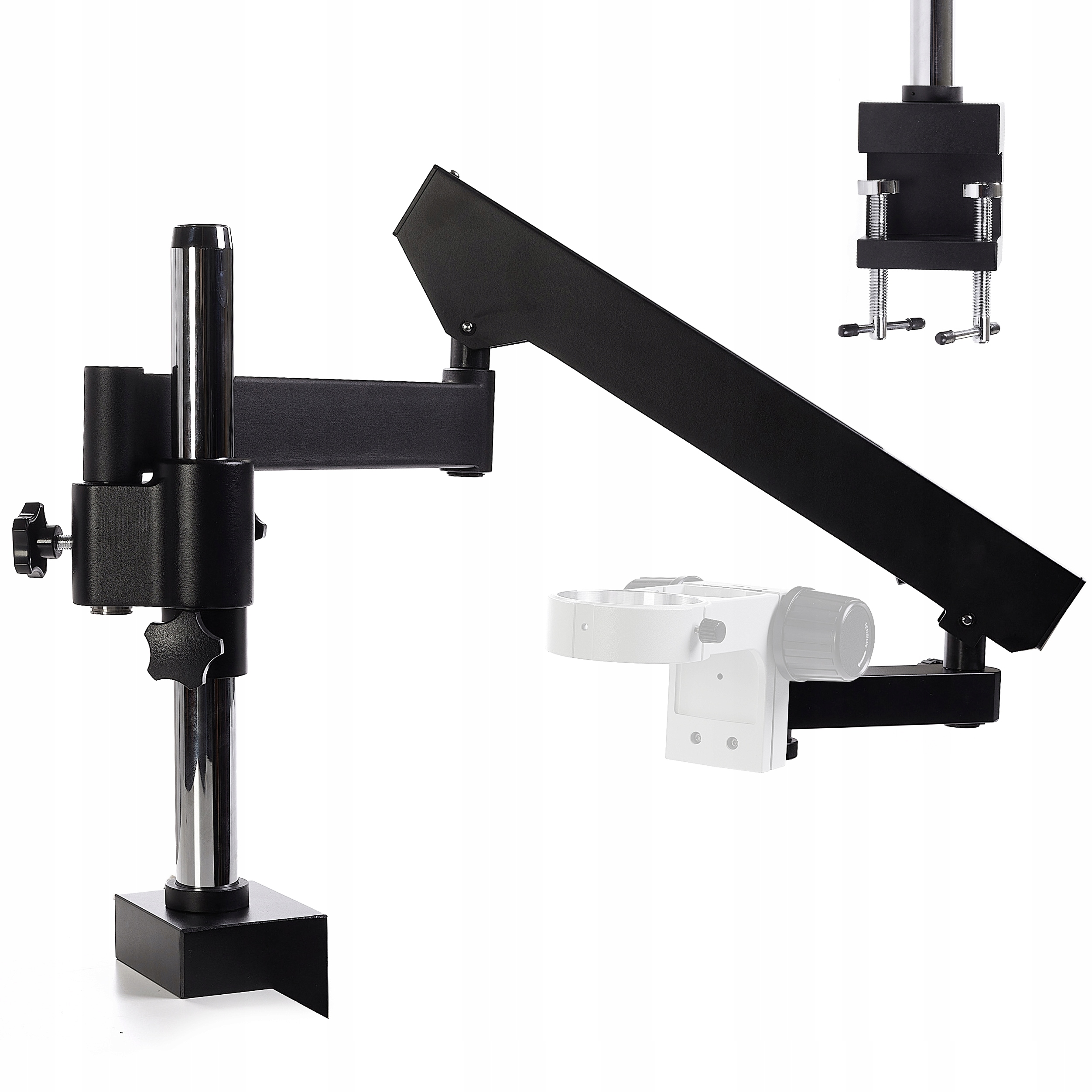 Ramię Uchwyt do Mikroskopu Stereoskopowego Optycznego Techrebal 22H – Elastyczność i precyzja w obserwacji