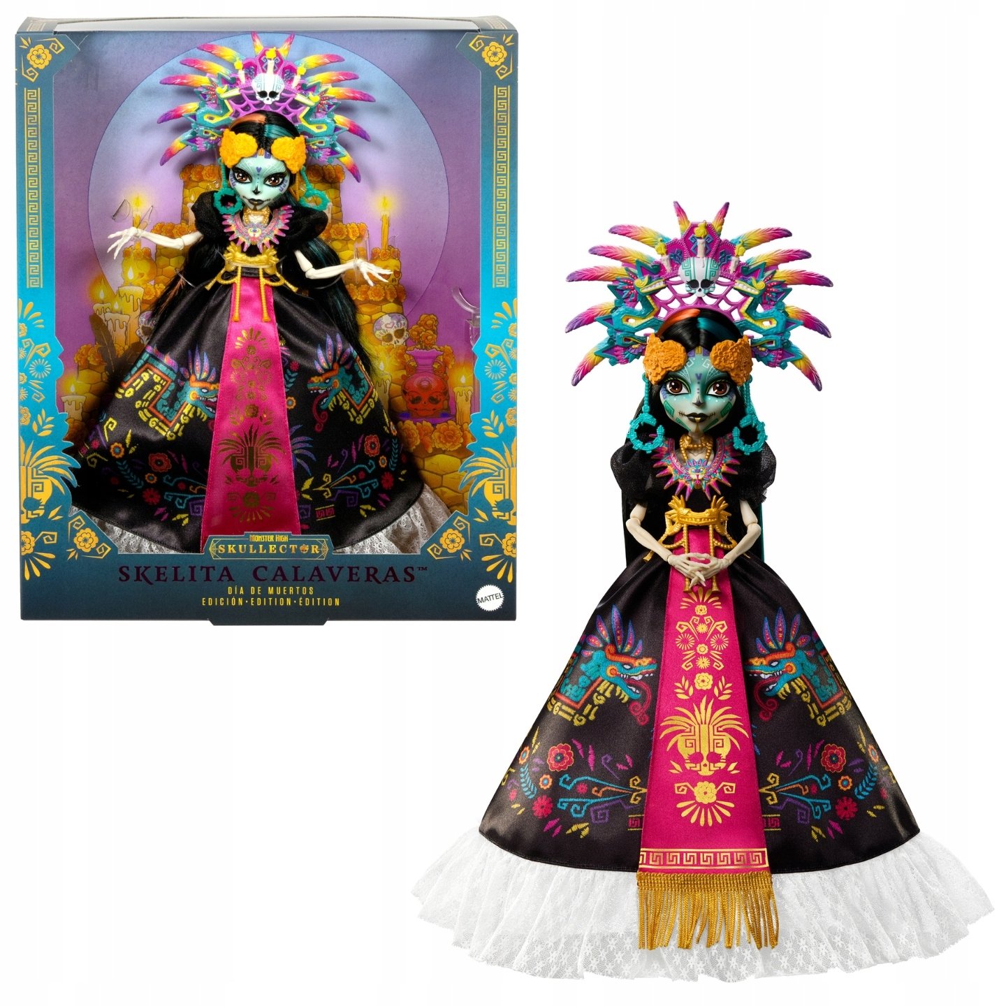 Monster High Dia De Muertos Skelita Calaveras – Kolekcjonerska lalka pełna tradycji