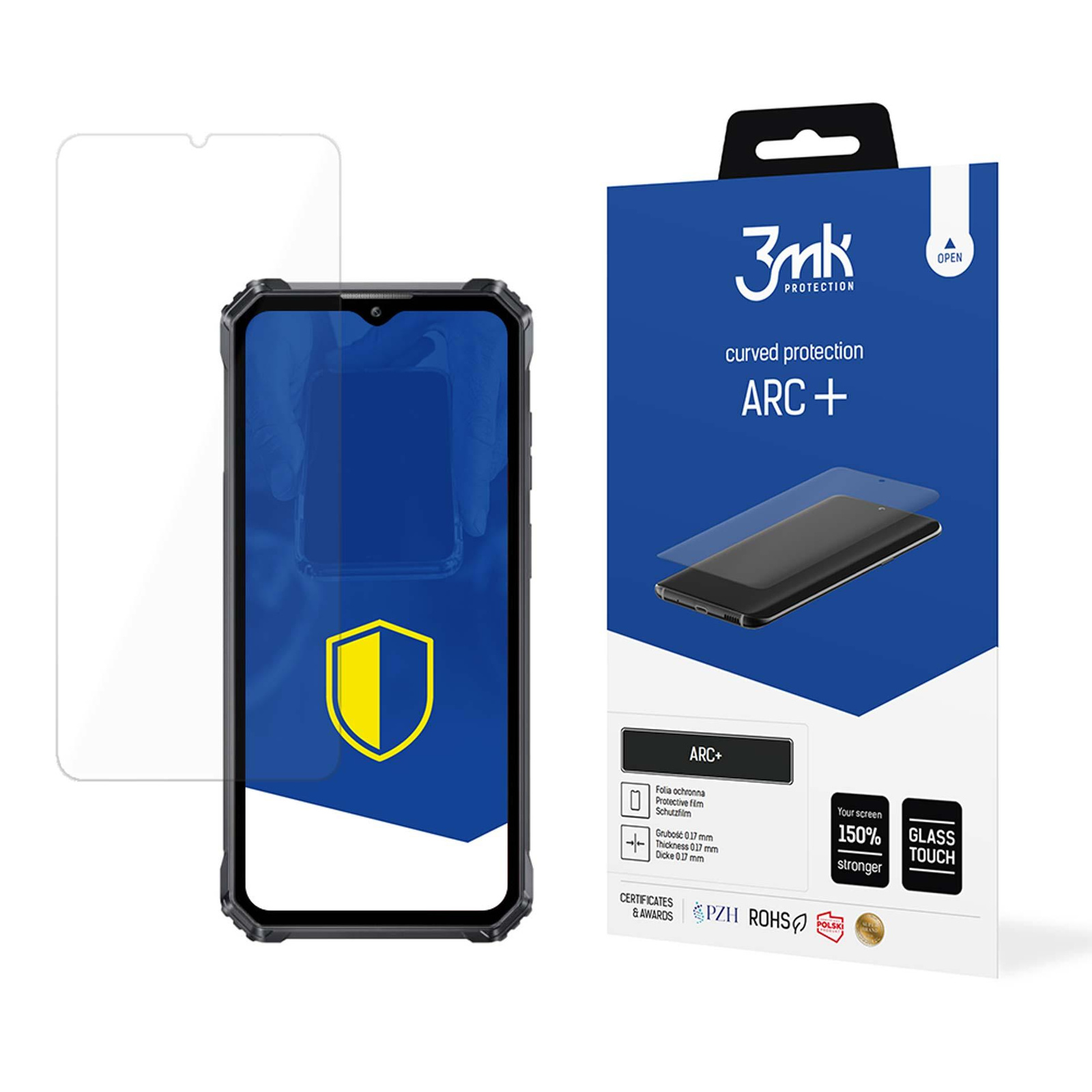 OUKITEL G1 - 3MK ARC+ – Doskonała ochrona dla Twojego smartfona