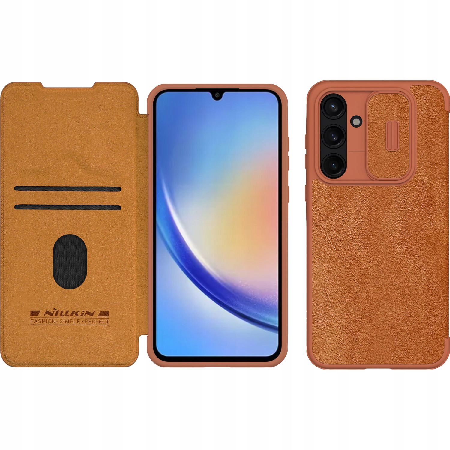 Nillkin Qin Book Pro Case dla Samsung Galaxy A55 5G – Elegancka ochrona
