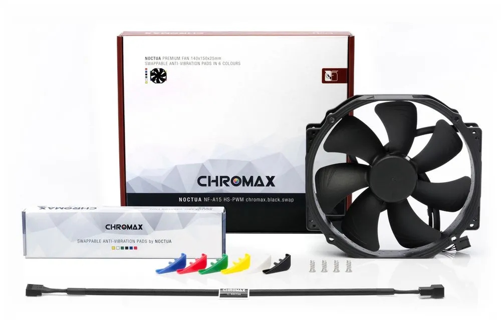 Wentylator Noctua NF-A15 HS-PWM chromax.black.swap – Wydajność i niezawodność w jednym