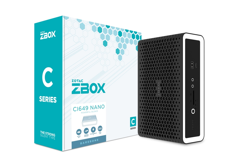 Komputer Zotac Mini-PC ZBOX-CI649NANO-BE – Kompaktowa moc w Twoim biurze